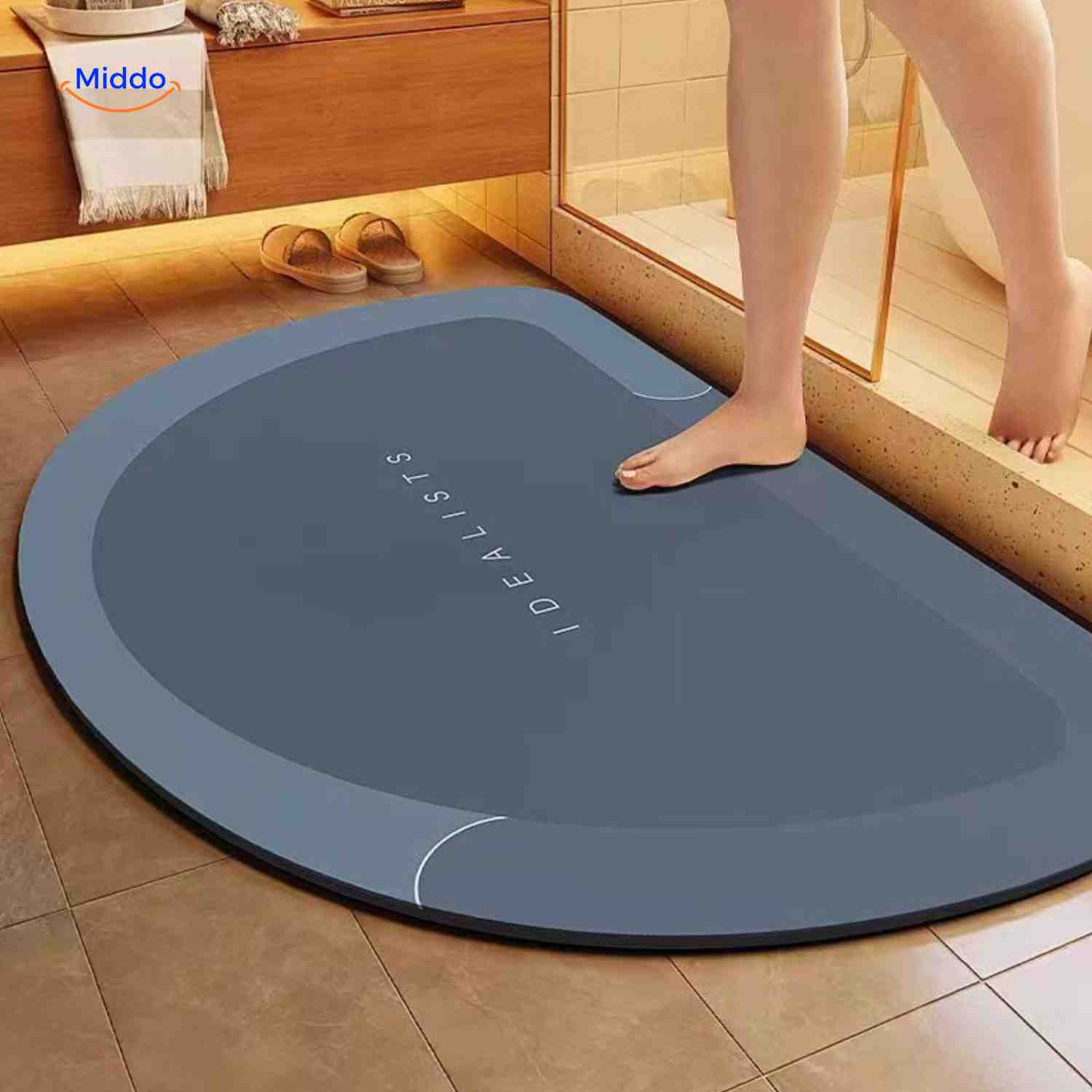 Aquastep™ Badmat | Sneldrogend, Antislip en Waterabsorberend