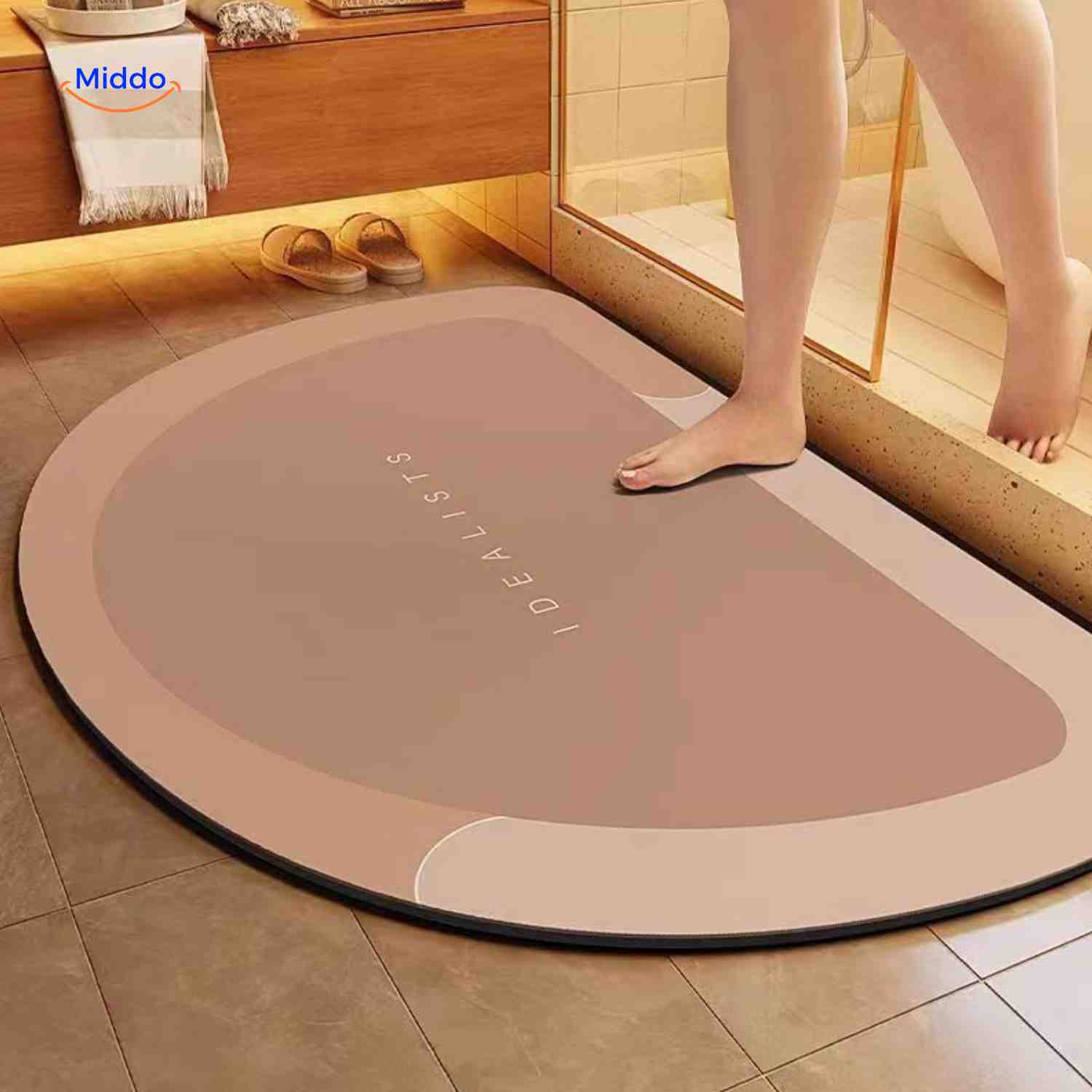 Aquastep™ Badmat | Sneldrogend, Antislip en Waterabsorberend