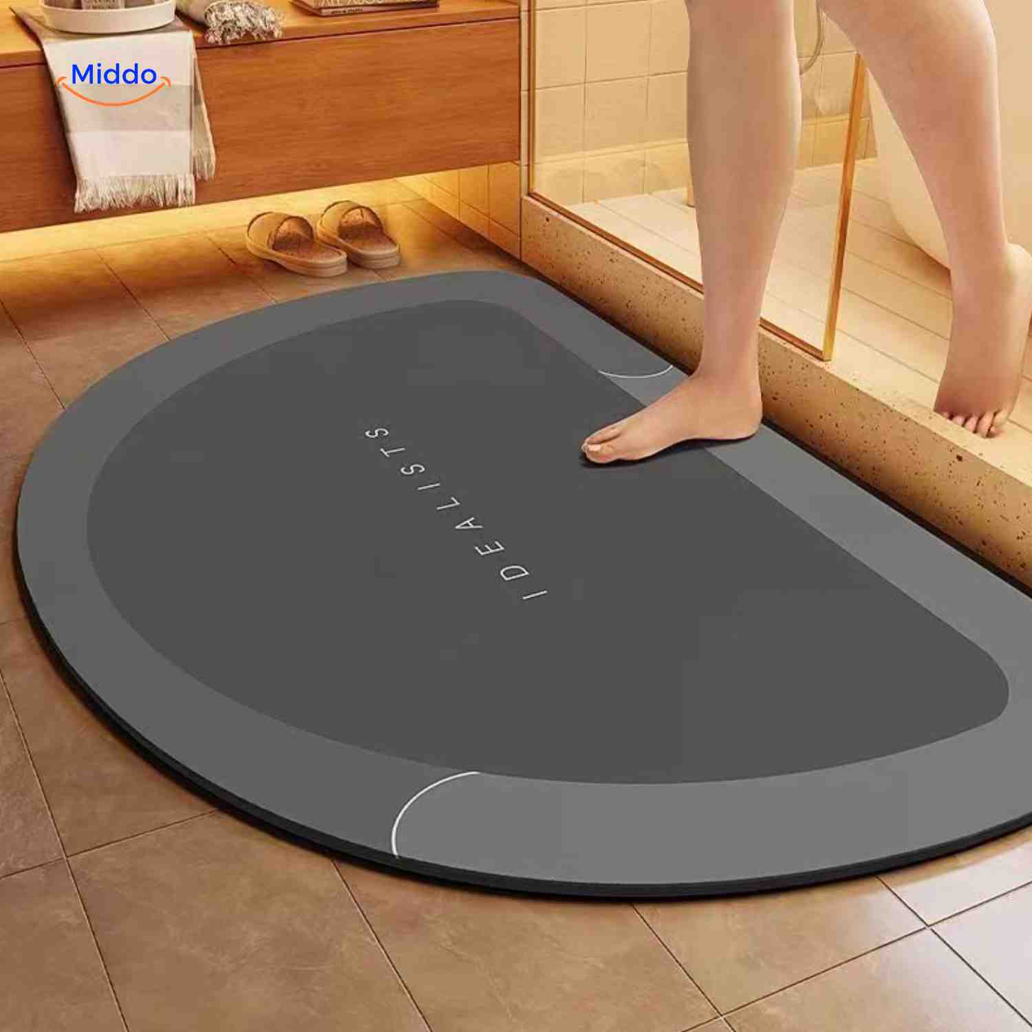Aquastep™ Badmat | Sneldrogend, Antislip en Waterabsorberend