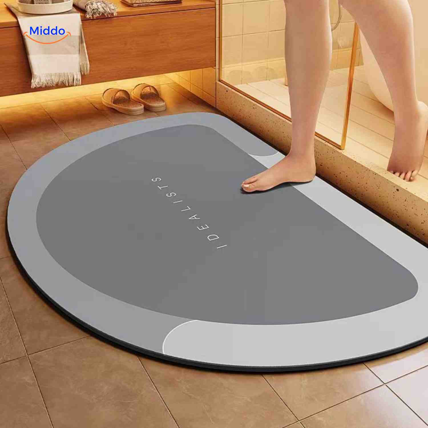Aquastep™ Badmat | Sneldrogend, Antislip en Waterabsorberend
