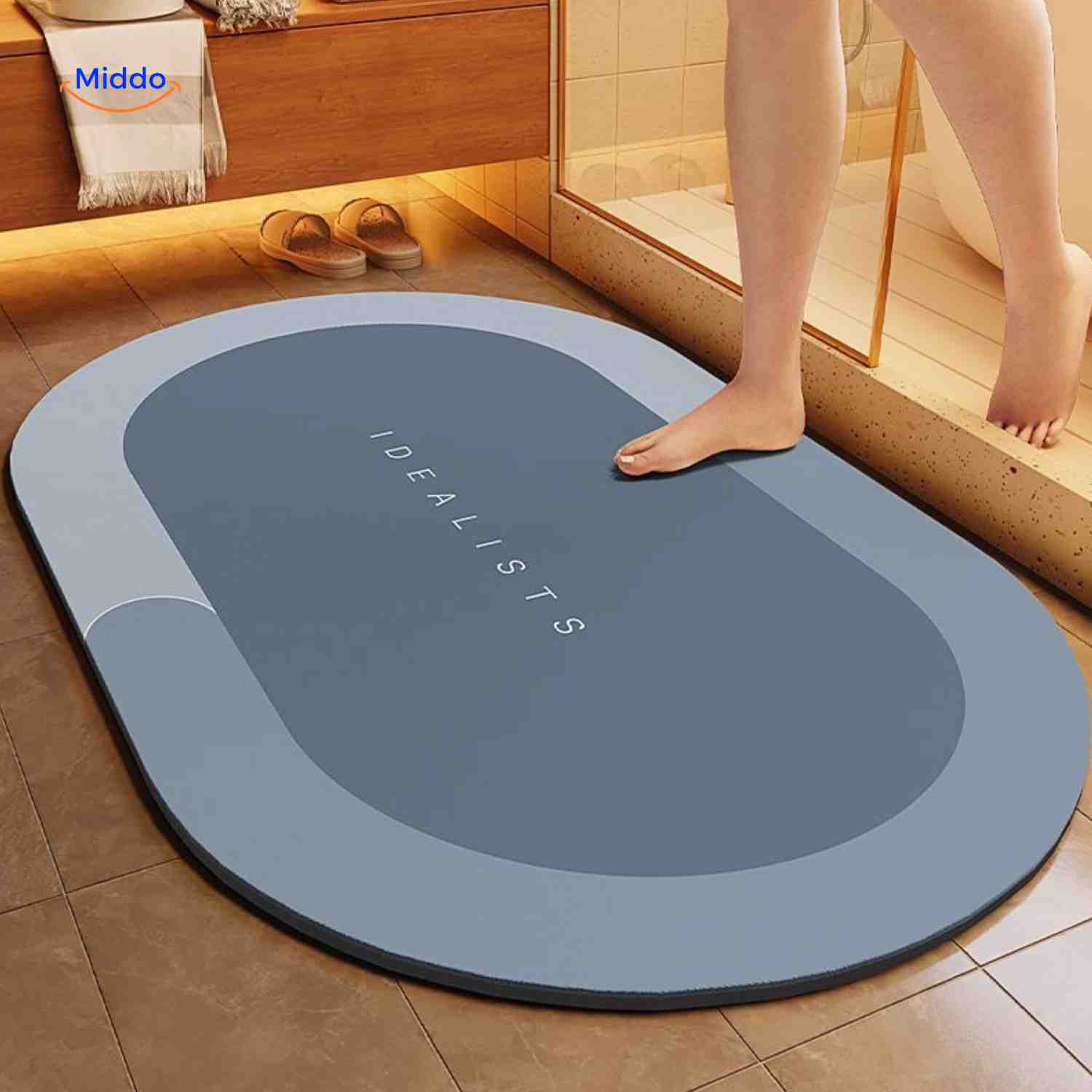 Aquastep™ Badmat | Sneldrogend, Antislip en Waterabsorberend