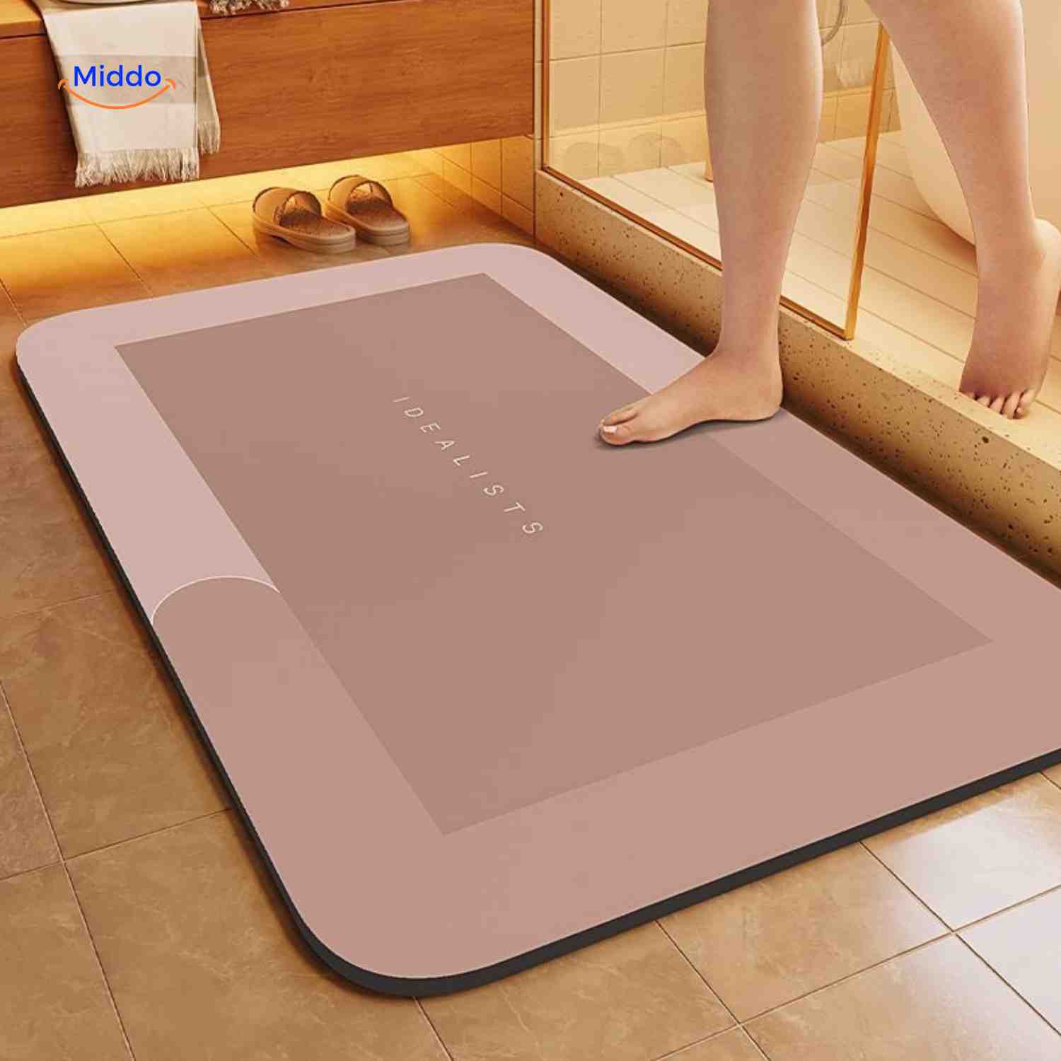 Aquastep™ Badmat | Sneldrogend, Antislip en Waterabsorberend