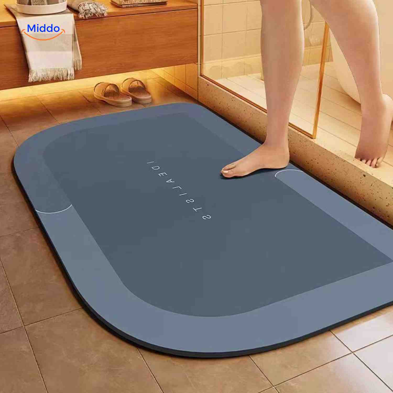 Aquastep™ Badmat | Sneldrogend, Antislip en Waterabsorberend