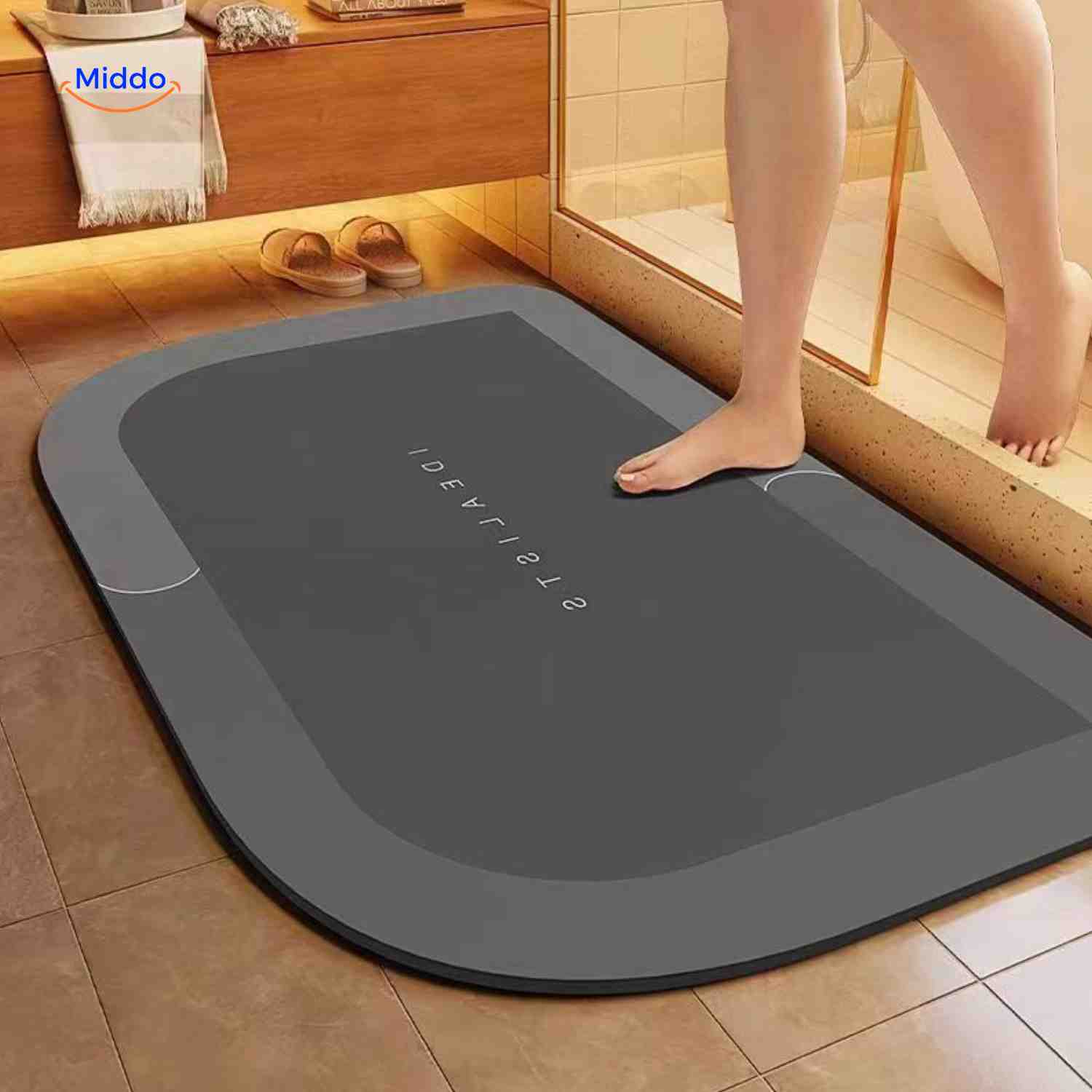 Aquastep™ Badmat | Sneldrogend, Antislip en Waterabsorberend