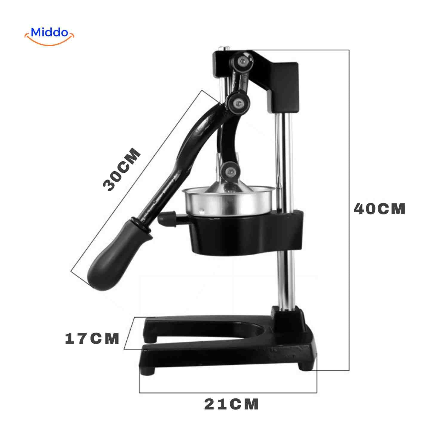 Citripress™ Juicer | Gietijzer, Citrus Pers & Vers Sap Gemakkelijk