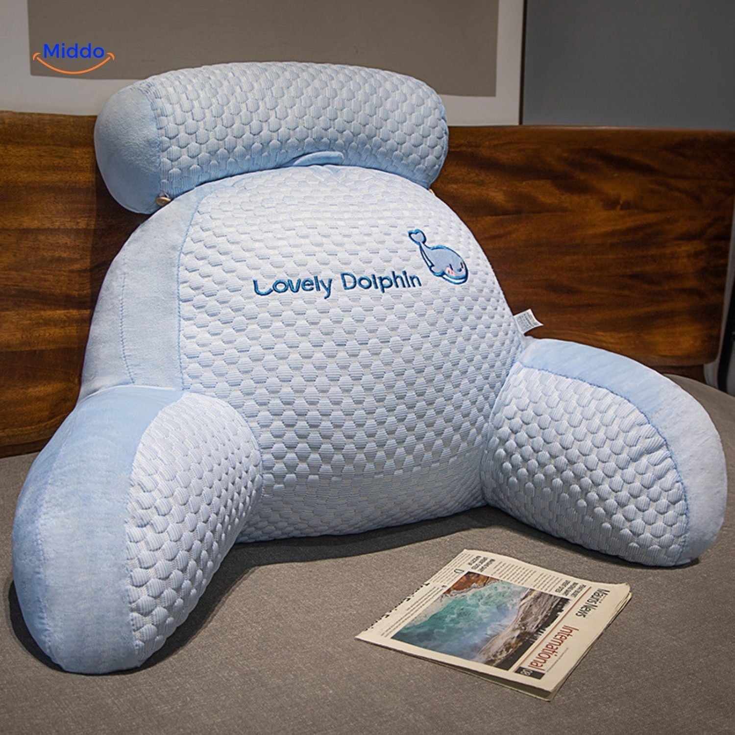 ComfyBack™ Rugsteun Kussen | Zacht Lendenkussen voor Sofa & Bed