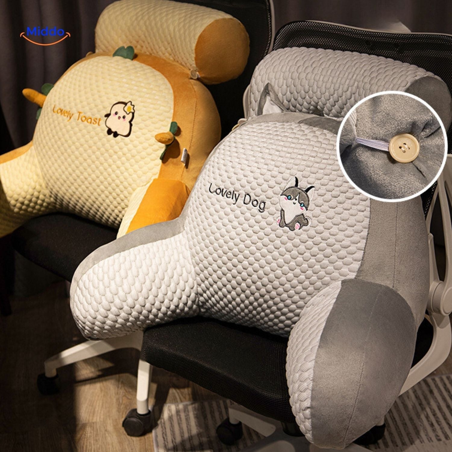 ComfyBack™ Rugsteun Kussen | Zacht Lendenkussen voor Sofa & Bed