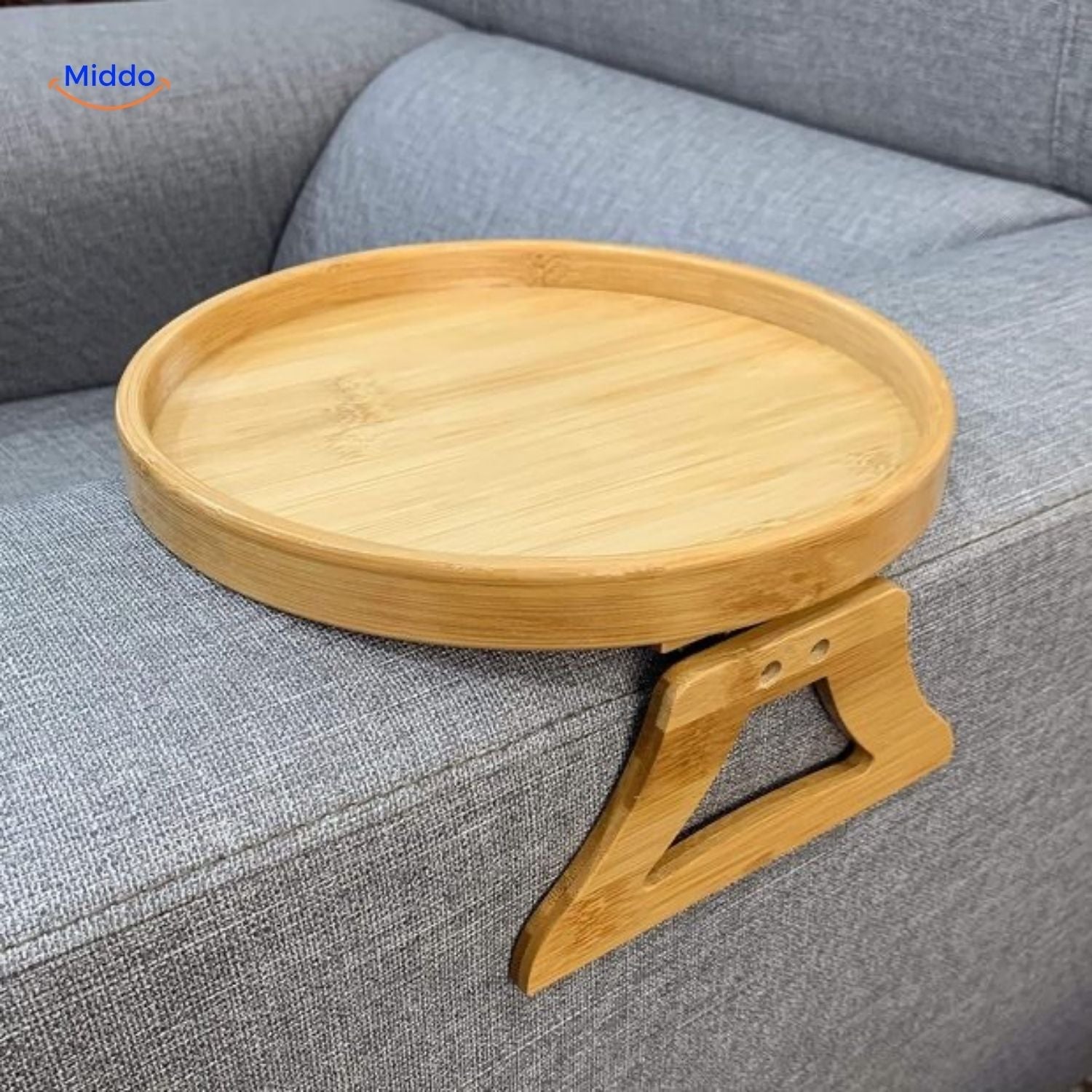 ComfyGrip™ Sofatafel | Vouwbare Armleuningtafel voor Snacks & Drankjes