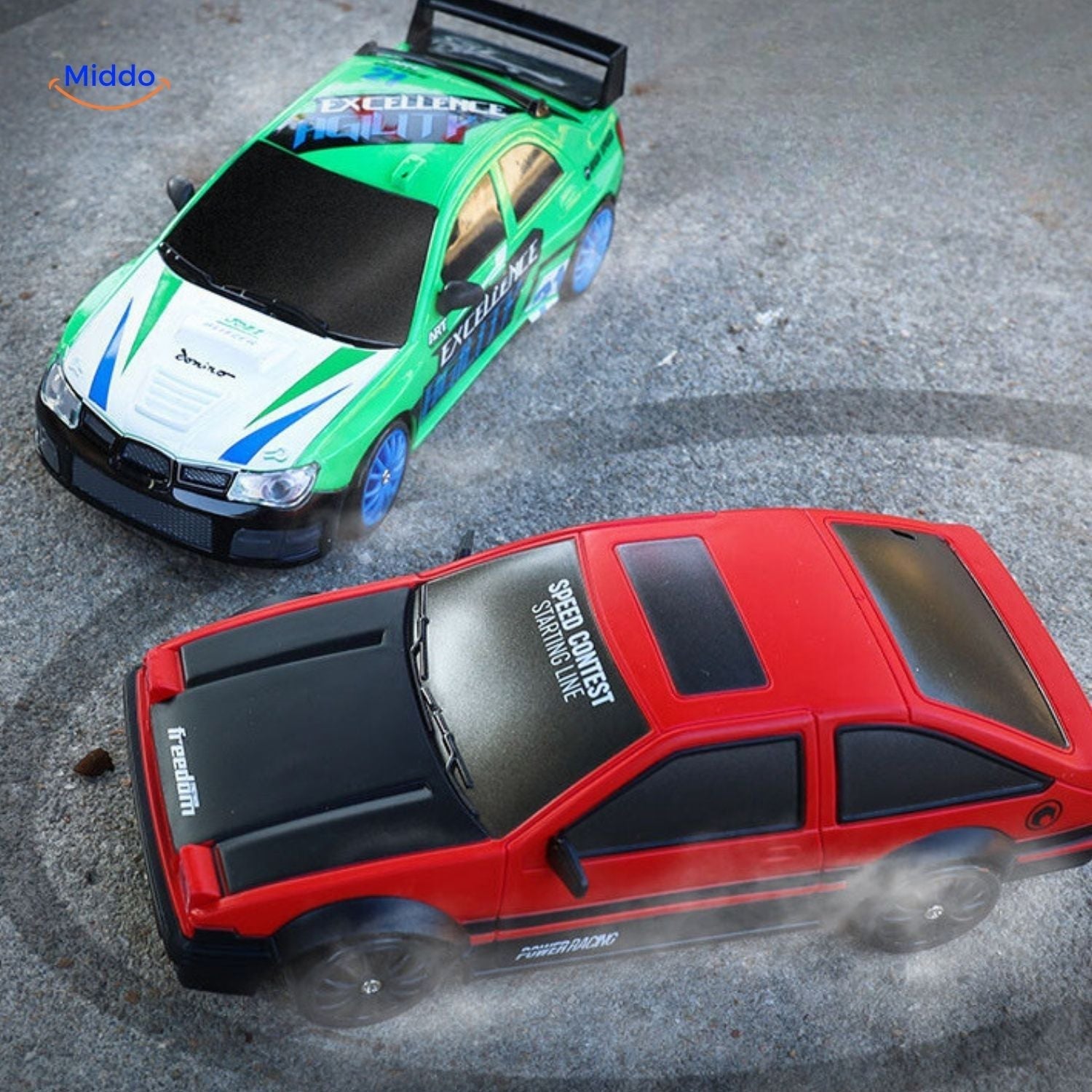 DriftMaster™ GTR | 4WD Drift RC Auto, Snelle Laadfunctie & Actie!