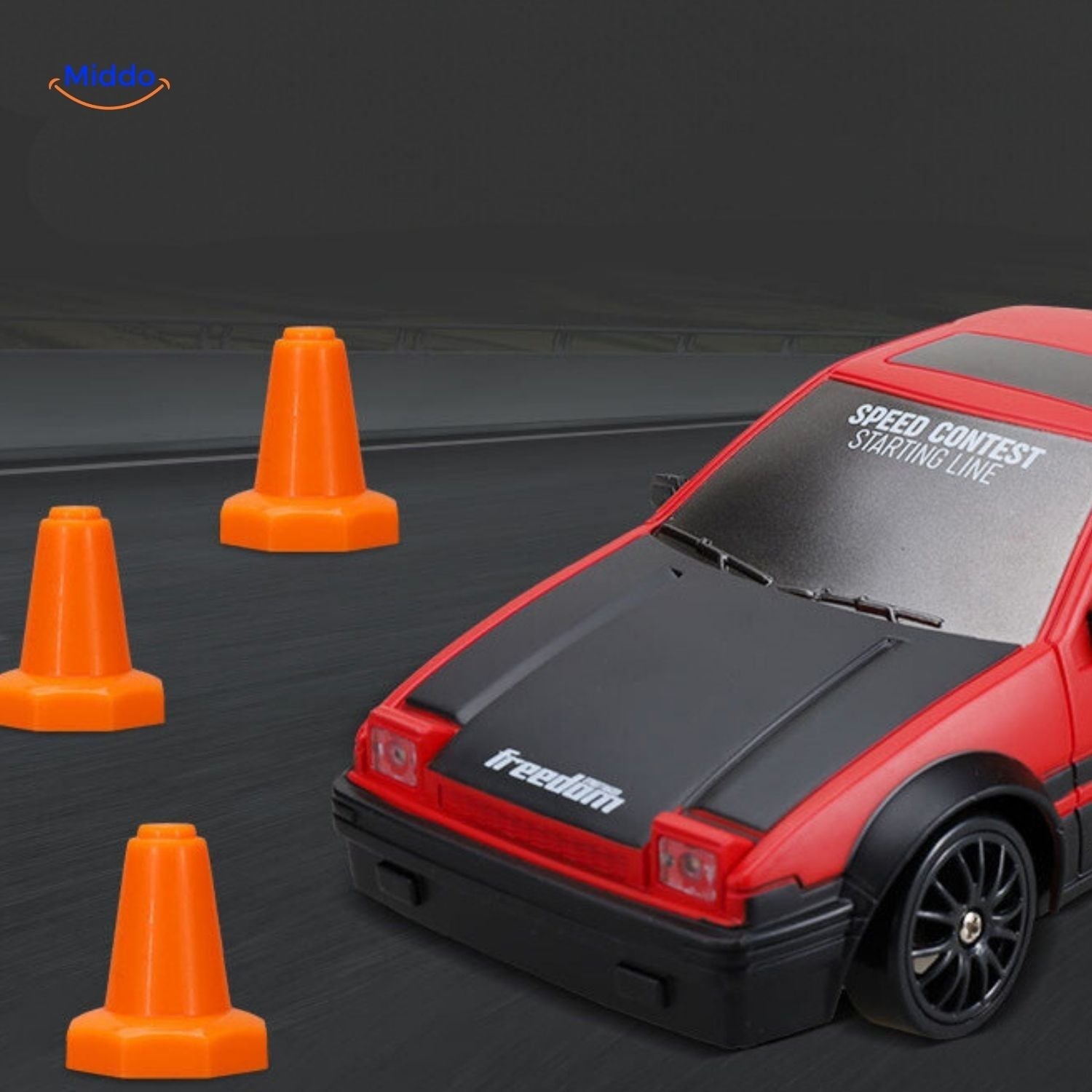 DriftMaster™ GTR | 4WD Drift RC Auto, Snelle Laadfunctie & Actie!