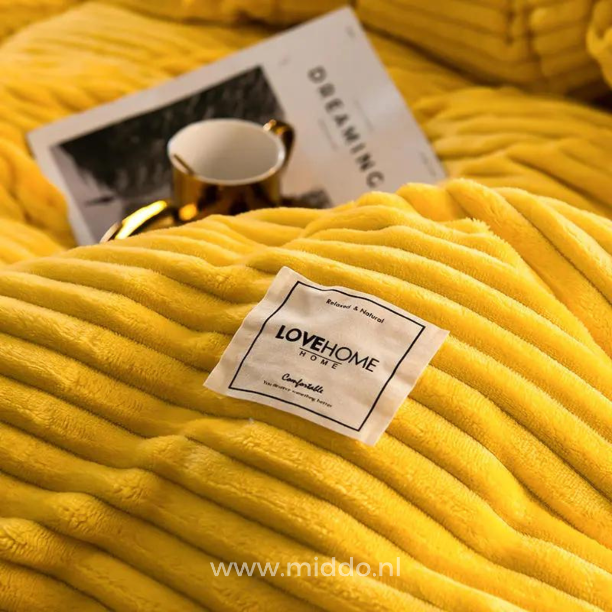 Fluwelen Fleece Dekbedovertrek | Extra warm deze koude dagen!