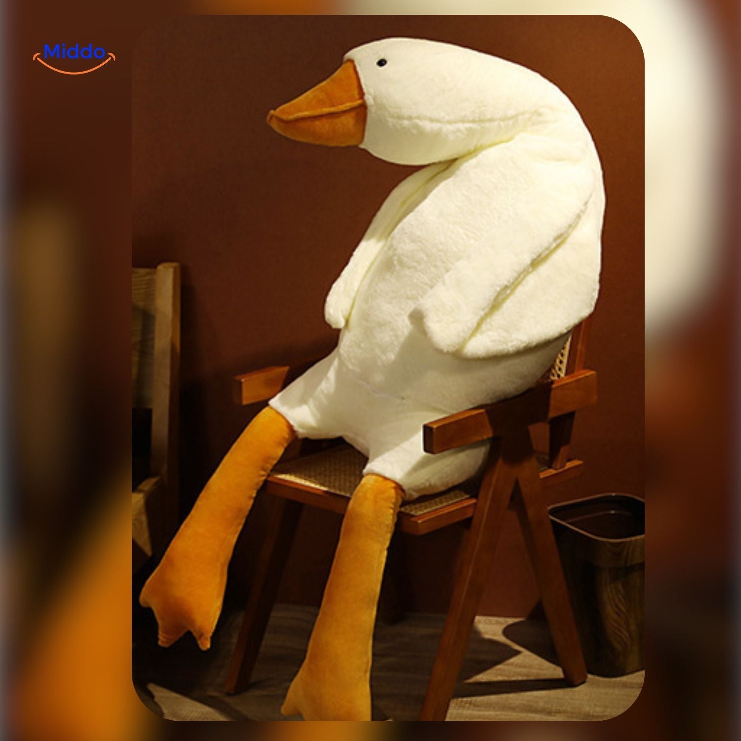 Goosy™ Kussen | Superzachte Grote Witte Gans, Perfecte Slaapgenoot!