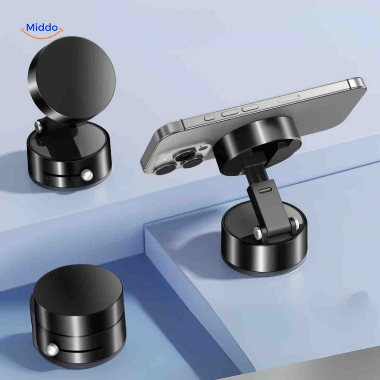 Magnetix™ Phone Houder | 360° Draaibaar met extra Sterke Grip