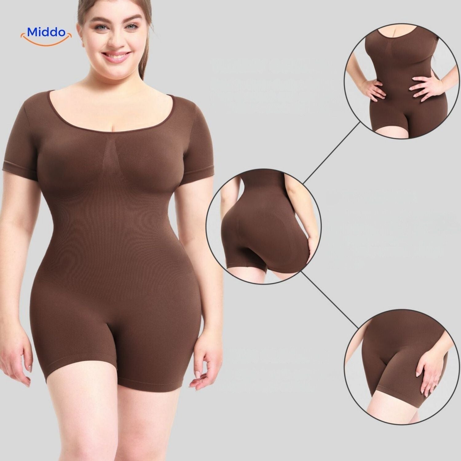 ShapelyFit™ Lichaamsvormende Bodysuit | Verstevigend en Comfortabel