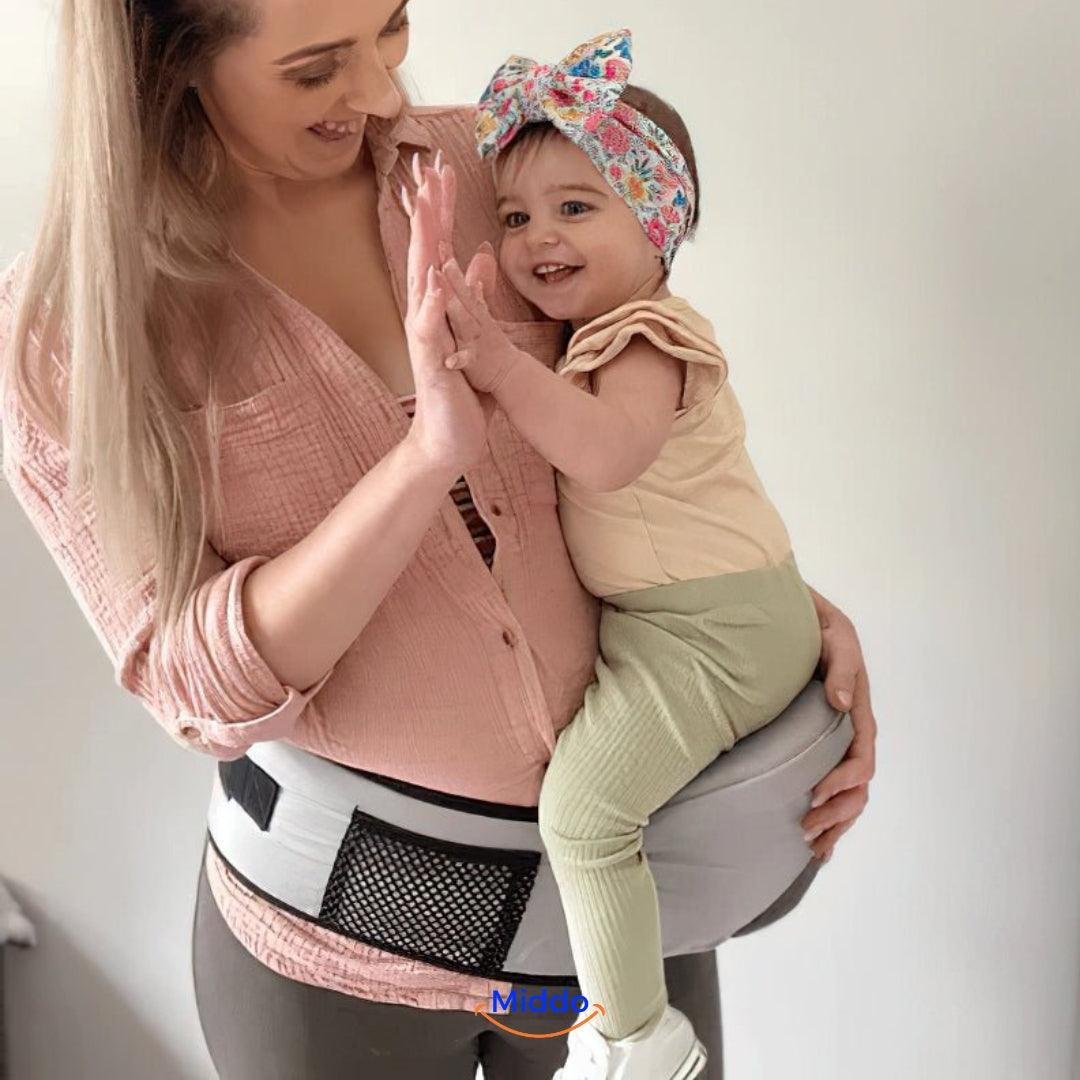 SnuggleSeat™ - Jouw Verlichtende Baby Draagoplossing!
