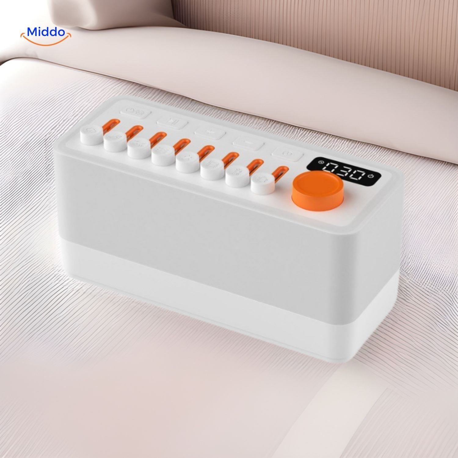 DreamGlow™ Speaker | Slaaphulp, RGB Nachtlamp & Bluetooth Geluid
