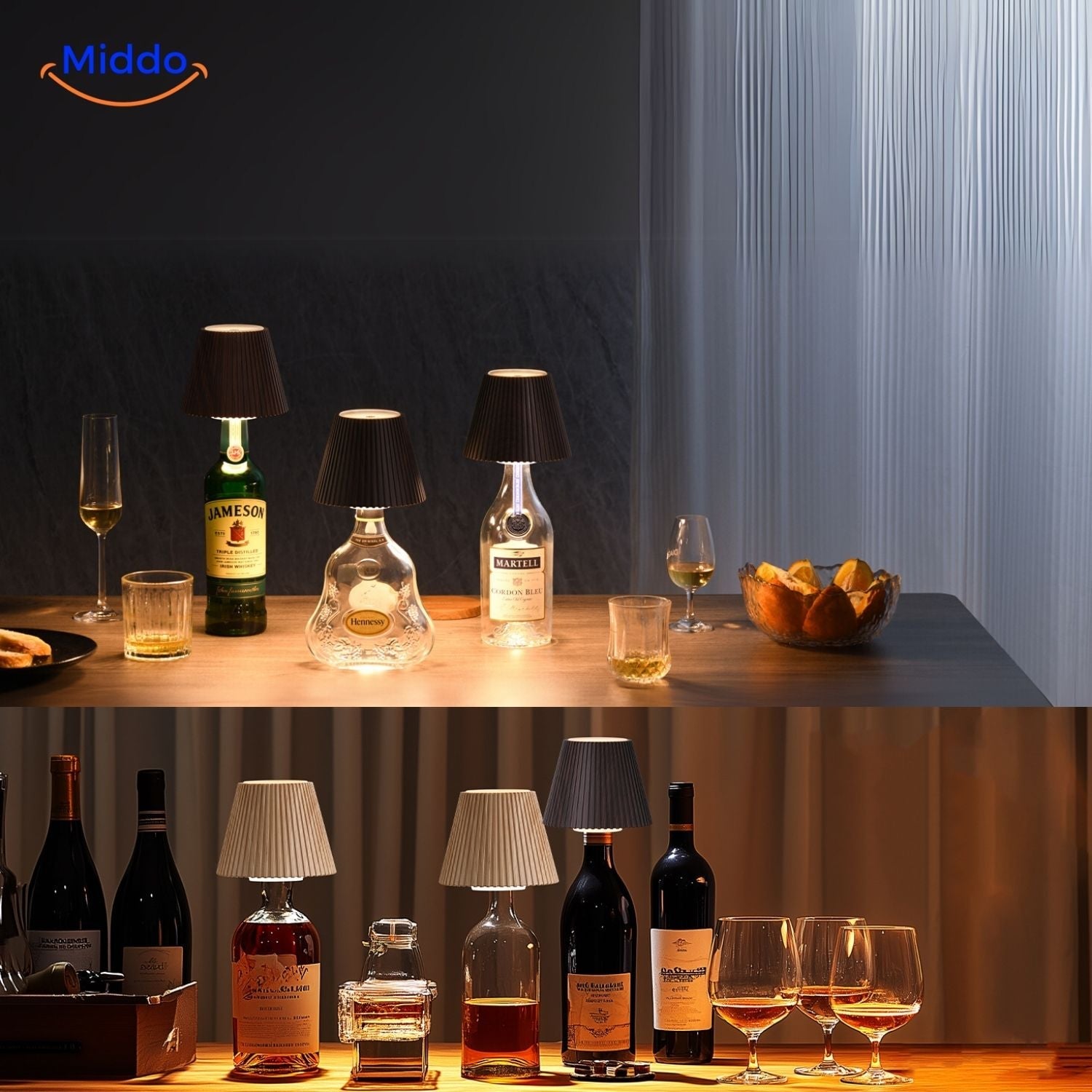 LumaVino™ Wijnlamp – Maak van Elke Fles een Betoverende Lichtbron!