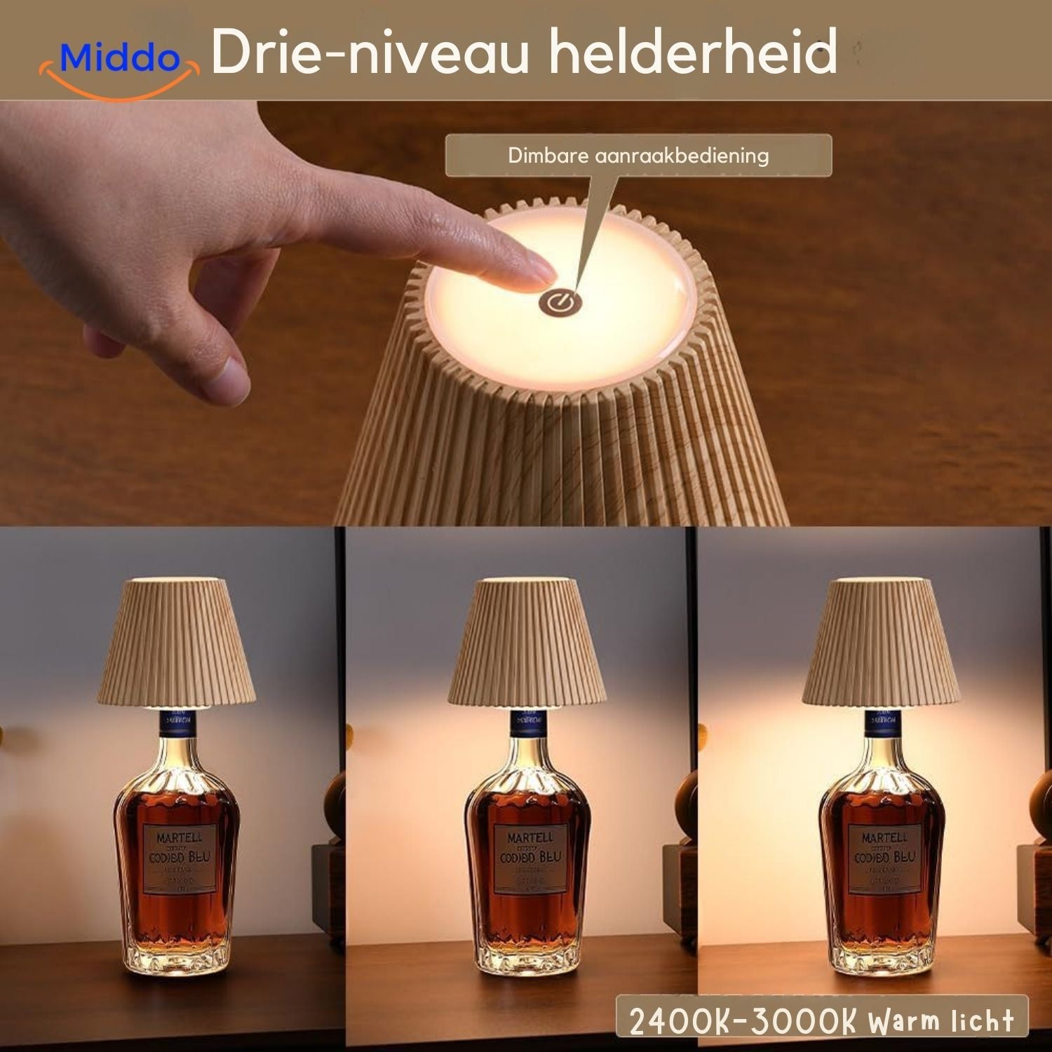 LumaVino™ Wijnlamp – Maak van Elke Fles een Betoverende Lichtbron!