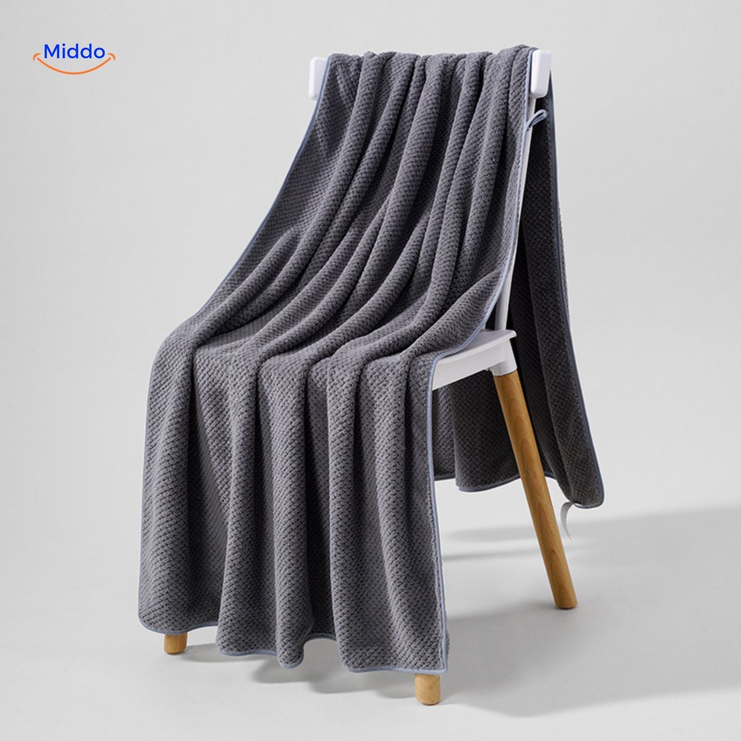 PineappleGrid™ Badhanddoek | Snel Droog, Absorberend, Perfect Cadeau!