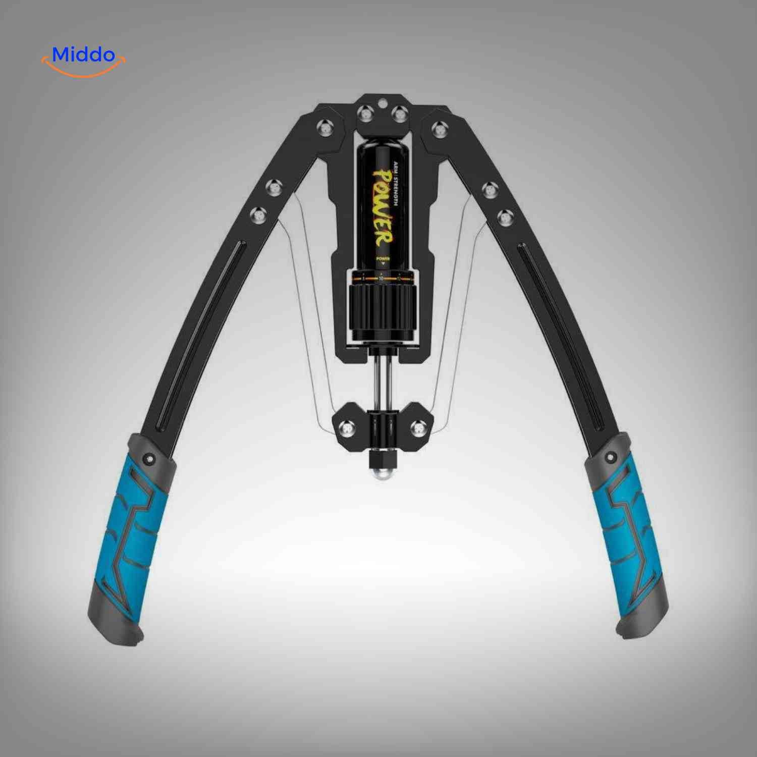 PowerFlex™ Arm Trainer | Verstelbaar (10-200kg), Sterke Grip & Thuisfitness