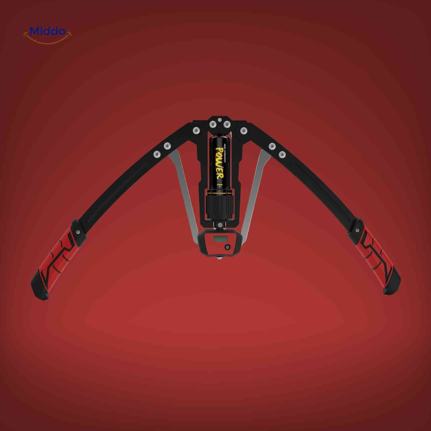 PowerFlex™ Arm Trainer | Verstelbaar (10-200kg), Sterke Grip & Thuisfitness