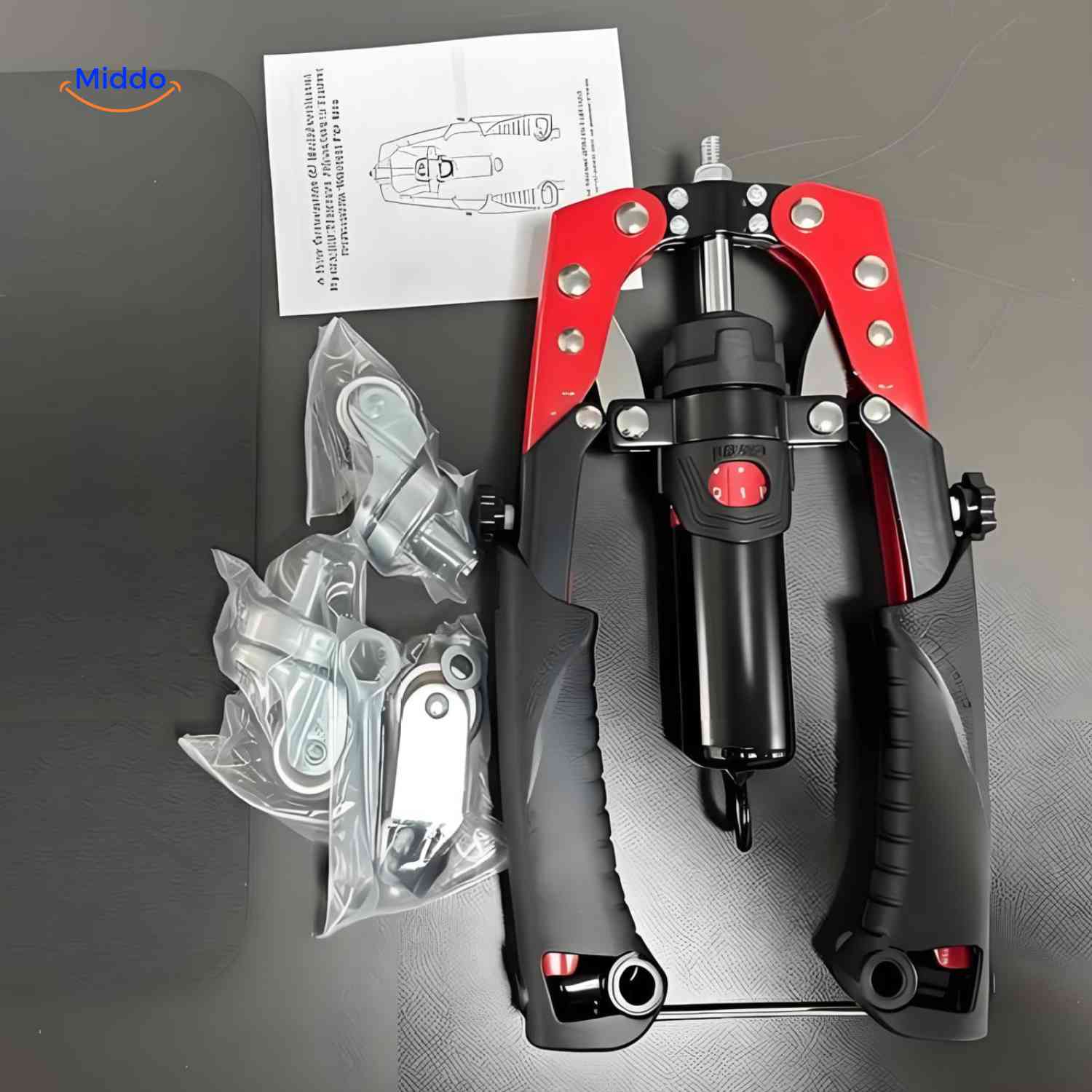 PowerFlex™ Arm Trainer | Verstelbaar (10-200kg), Sterke Grip & Thuisfitness