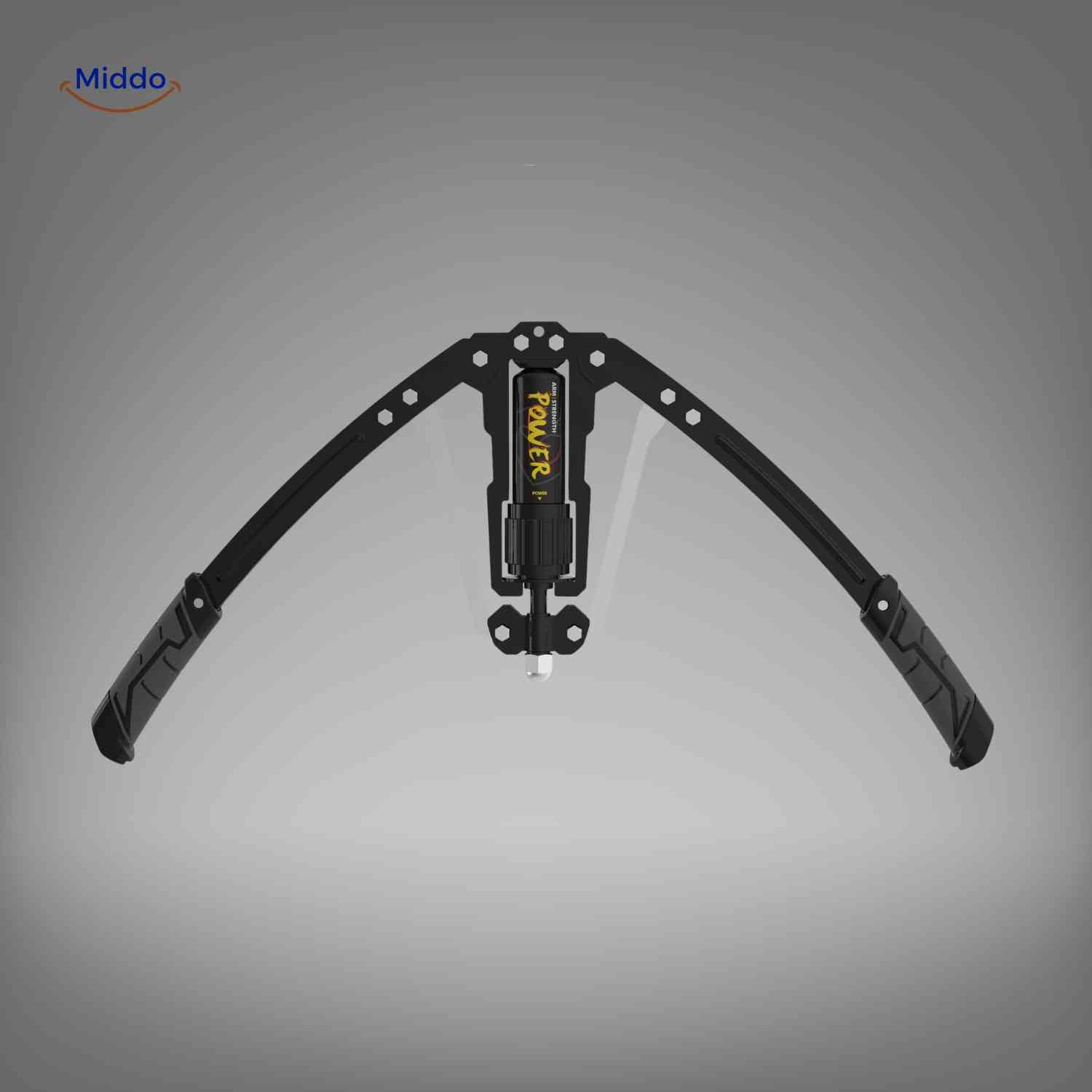 PowerFlex™ Arm Trainer | Verstelbaar (10-200kg), Sterke Grip & Thuisfitness