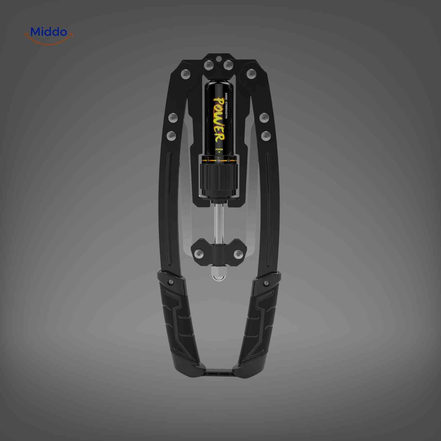 PowerFlex™ Arm Trainer | Verstelbaar (10-200kg), Sterke Grip & Thuisfitness