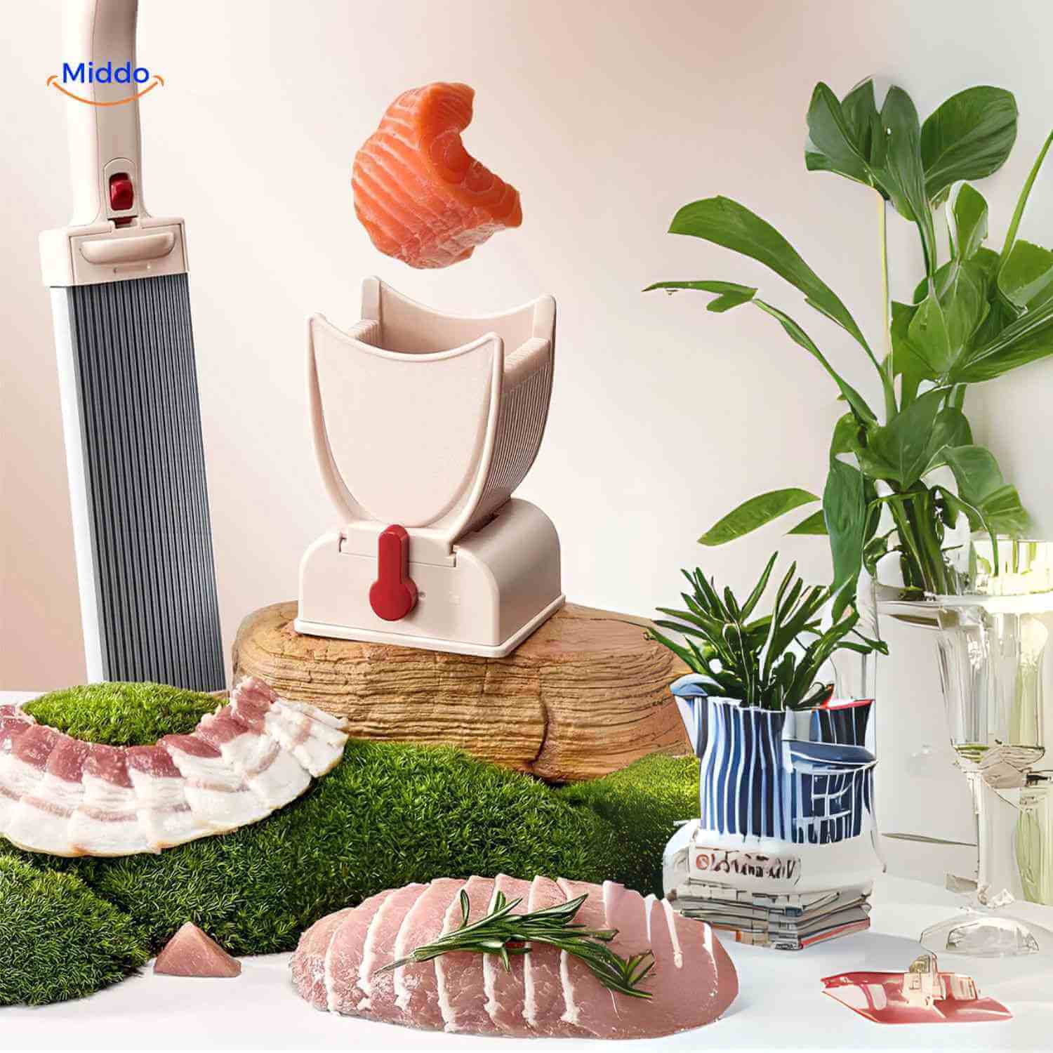 Slicora™ Vlees Snijset | Handmatig, Dunne Plakken & Multi-functie