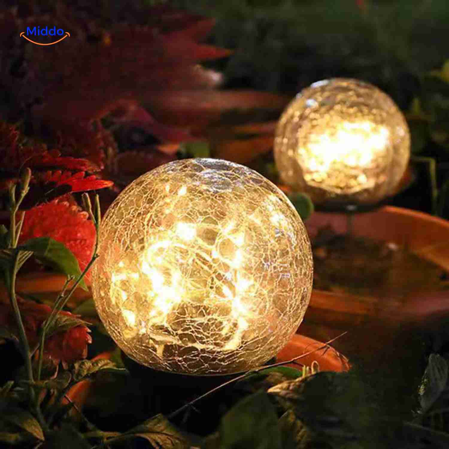 Solvion™ Lamp | Solar Verlichting, Waterdicht & Sfeervol Voor Elke Tuin