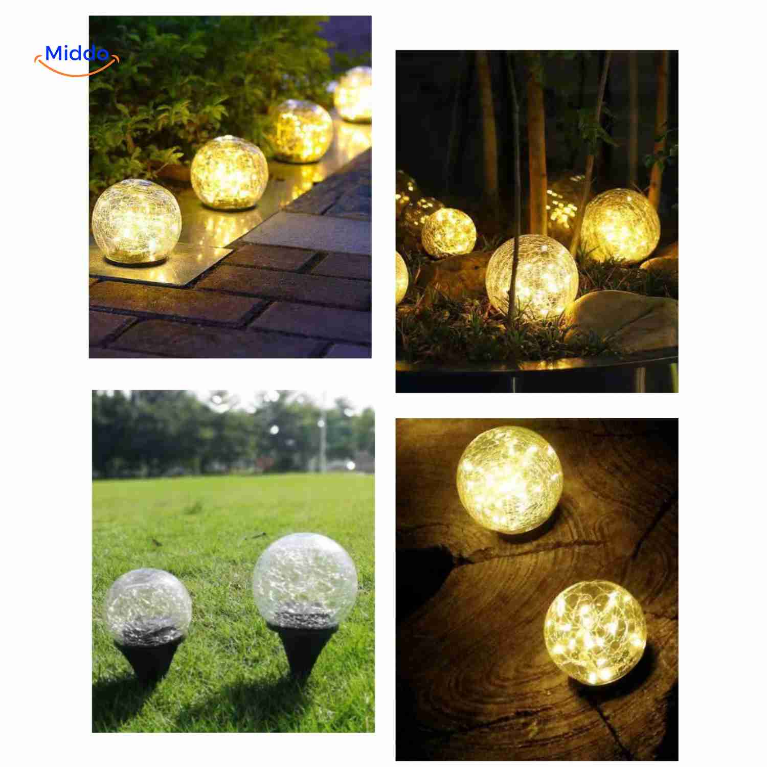 Solvion™ Lamp | Solar Verlichting, Waterdicht & Sfeervol Voor Elke Tuin