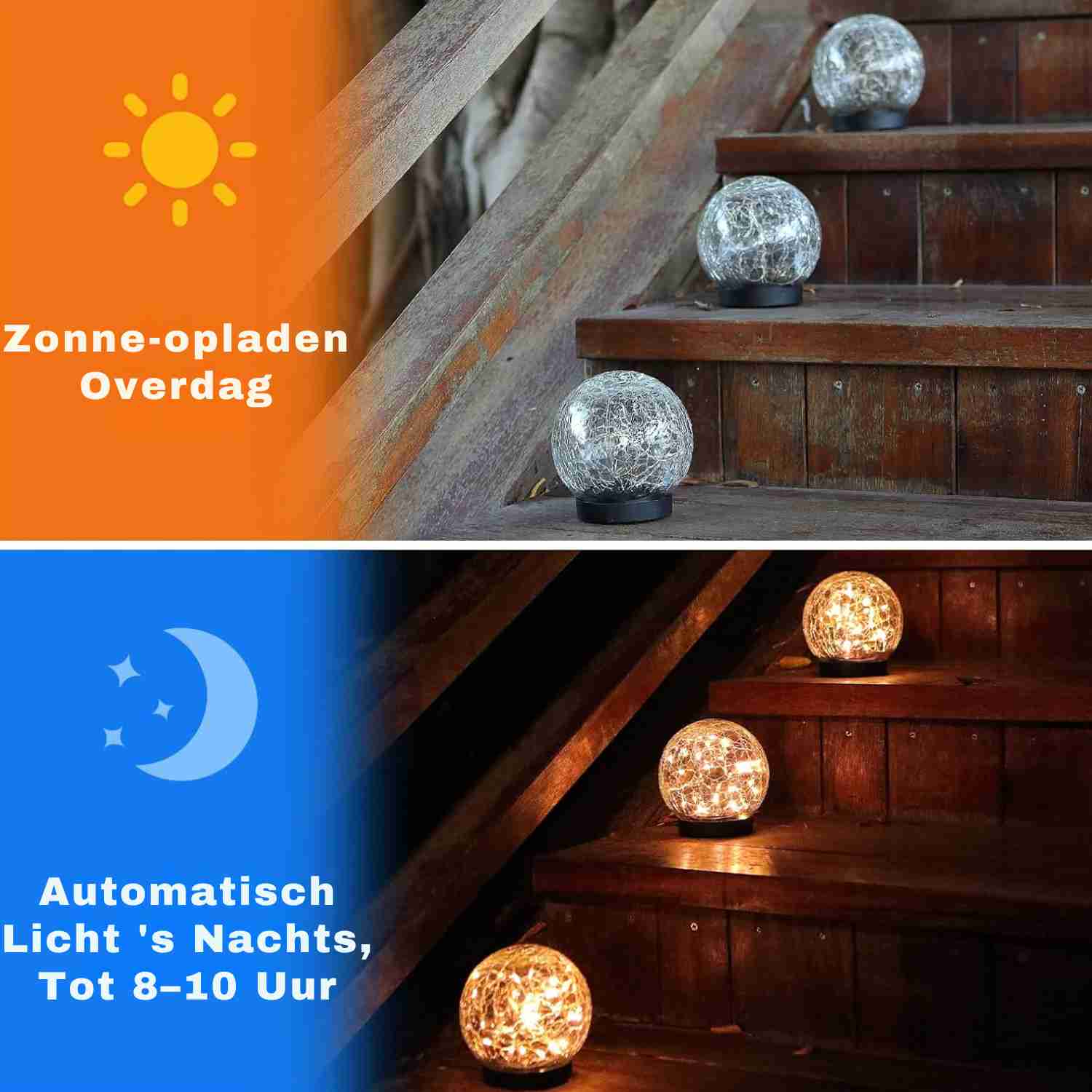 Solvion™ Lamp | Solar Verlichting, Waterdicht & Sfeervol Voor Elke Tuin