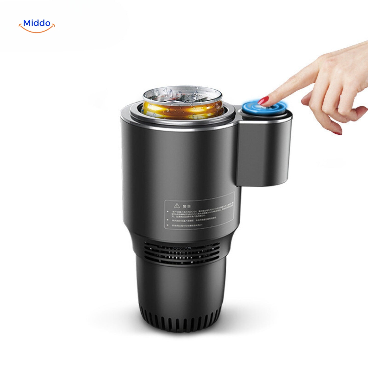 ThermaGrip™ Dual-Temperature Autobekerhouder | Houd Dranken Warm of Koel Onderweg!