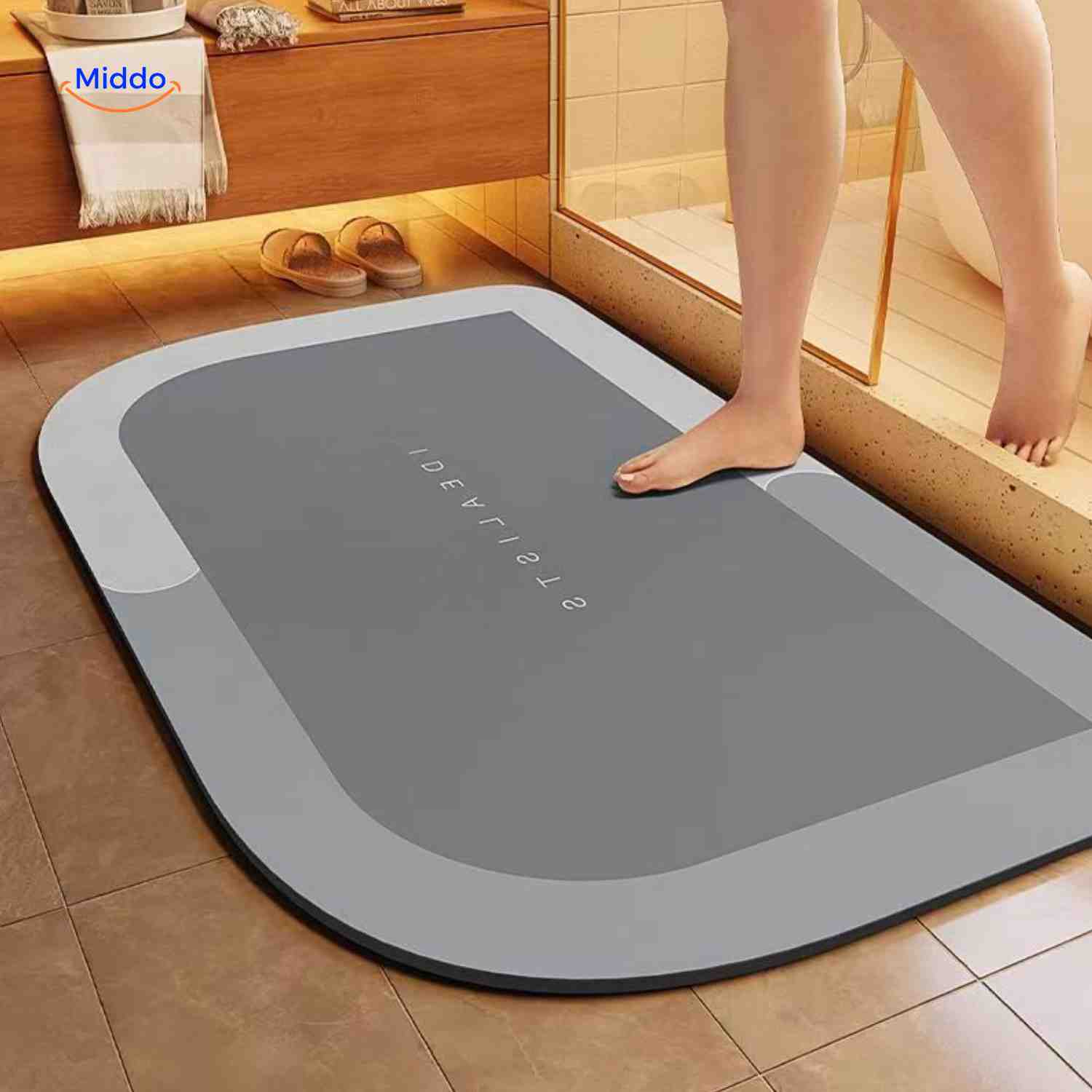 Aquastep™ Badmat | Sneldrogend, Antislip en Waterabsorberend