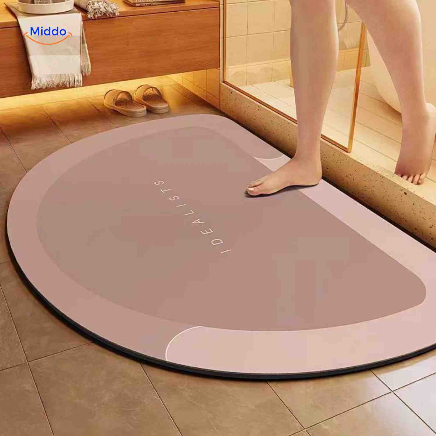 Aquastep™ Badmat | Sneldrogend, Antislip en Waterabsorberend