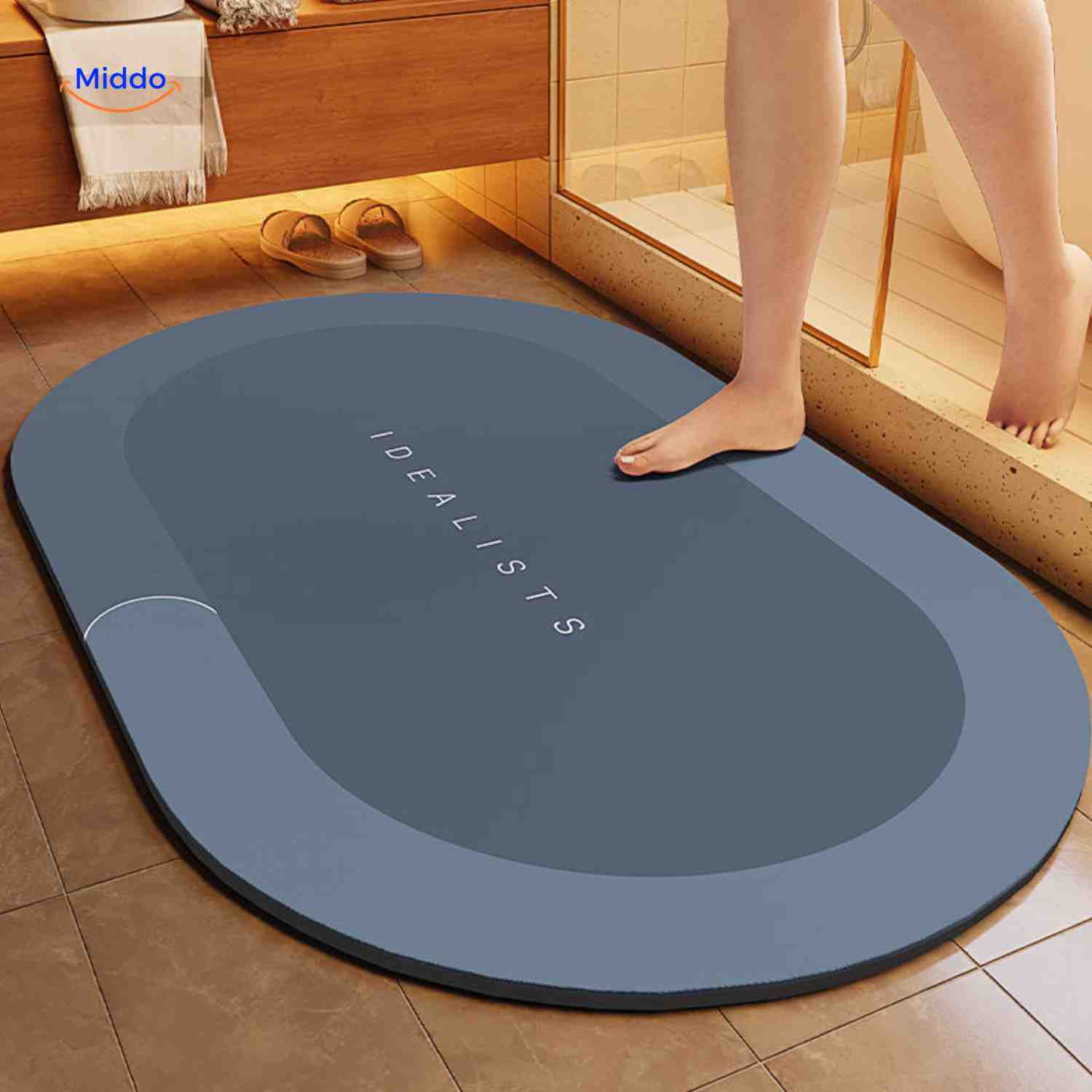 Aquastep™ Badmat | Sneldrogend, Antislip en Waterabsorberend