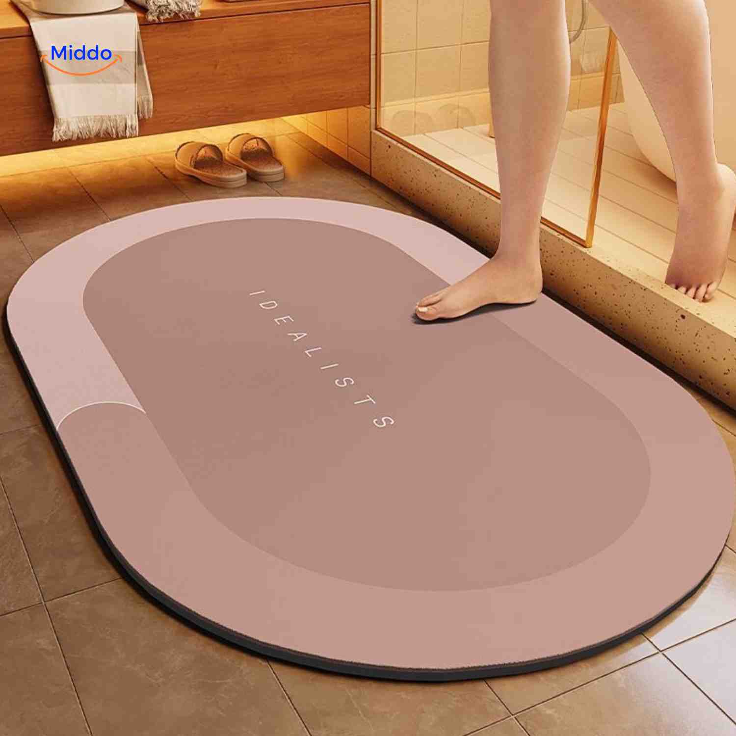 Aquastep™ Badmat | Sneldrogend, Antislip en Waterabsorberend