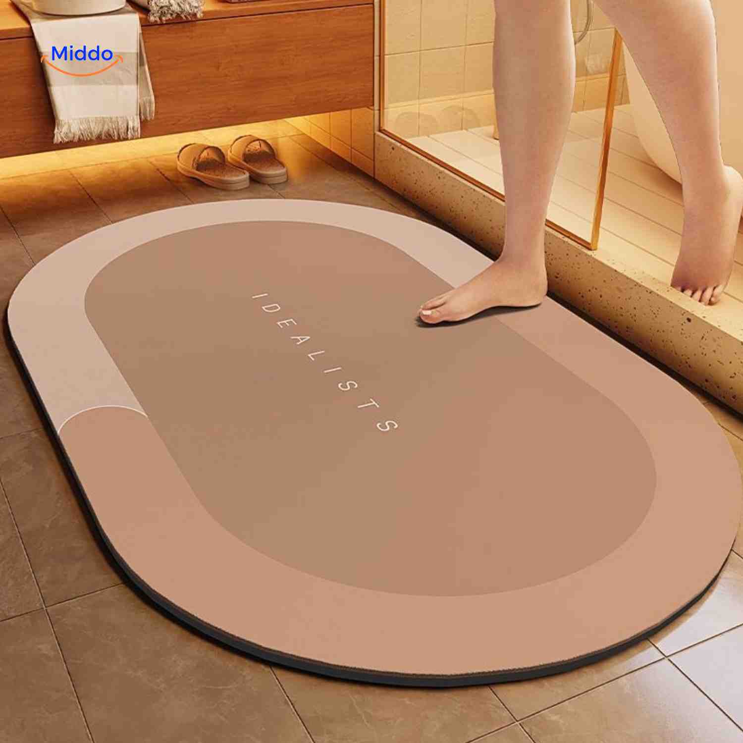Aquastep™ Badmat | Sneldrogend, Antislip en Waterabsorberend