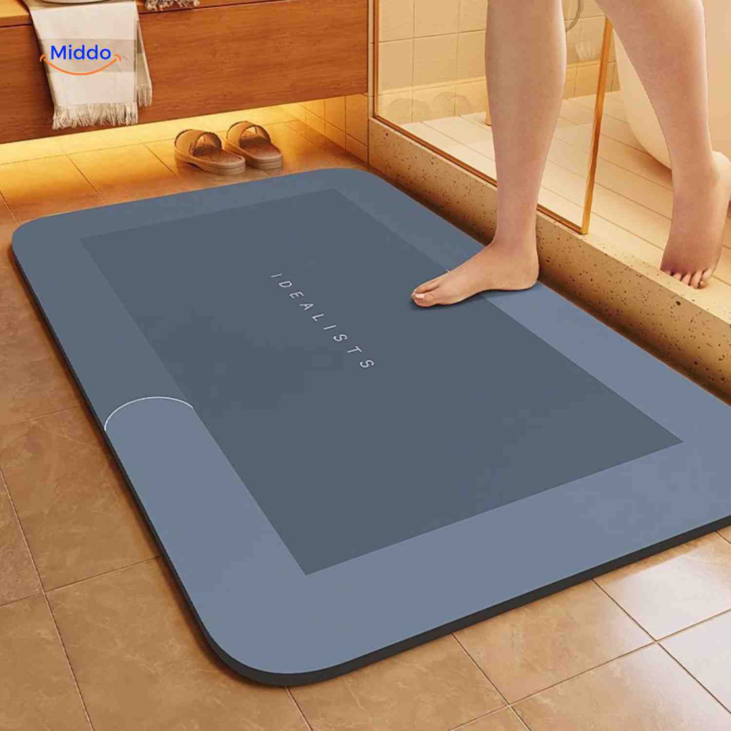 Aquastep™ Badmat | Sneldrogend, Antislip en Waterabsorberend