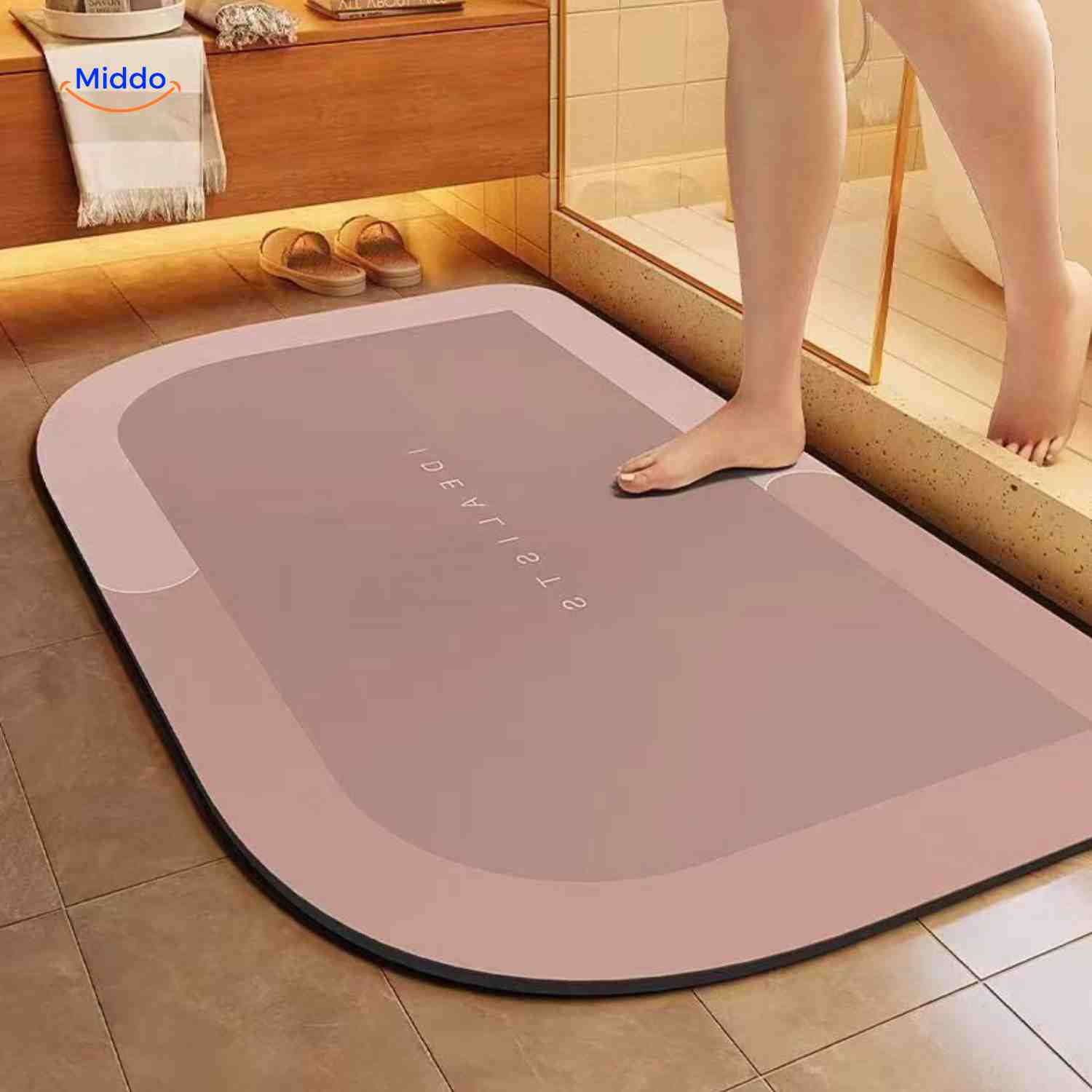 Aquastep™ Badmat | Sneldrogend, Antislip en Waterabsorberend