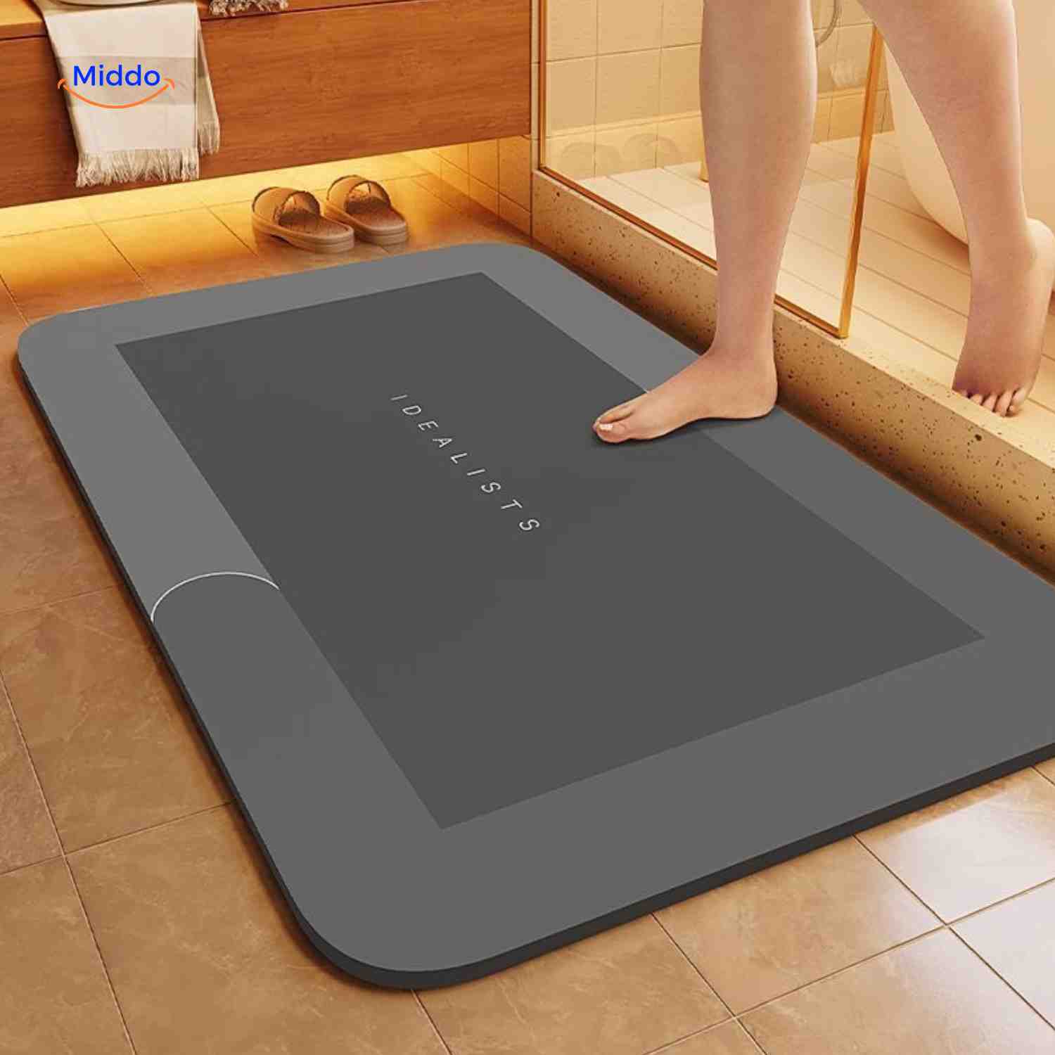 Aquastep™ Badmat | Sneldrogend, Antislip en Waterabsorberend