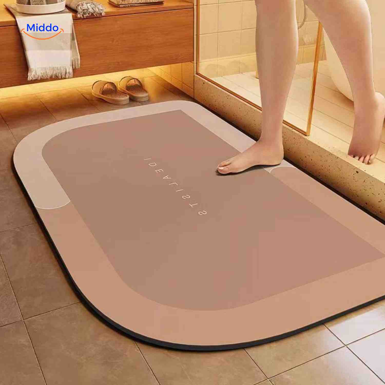 Aquastep™ Badmat | Sneldrogend, Antislip en Waterabsorberend