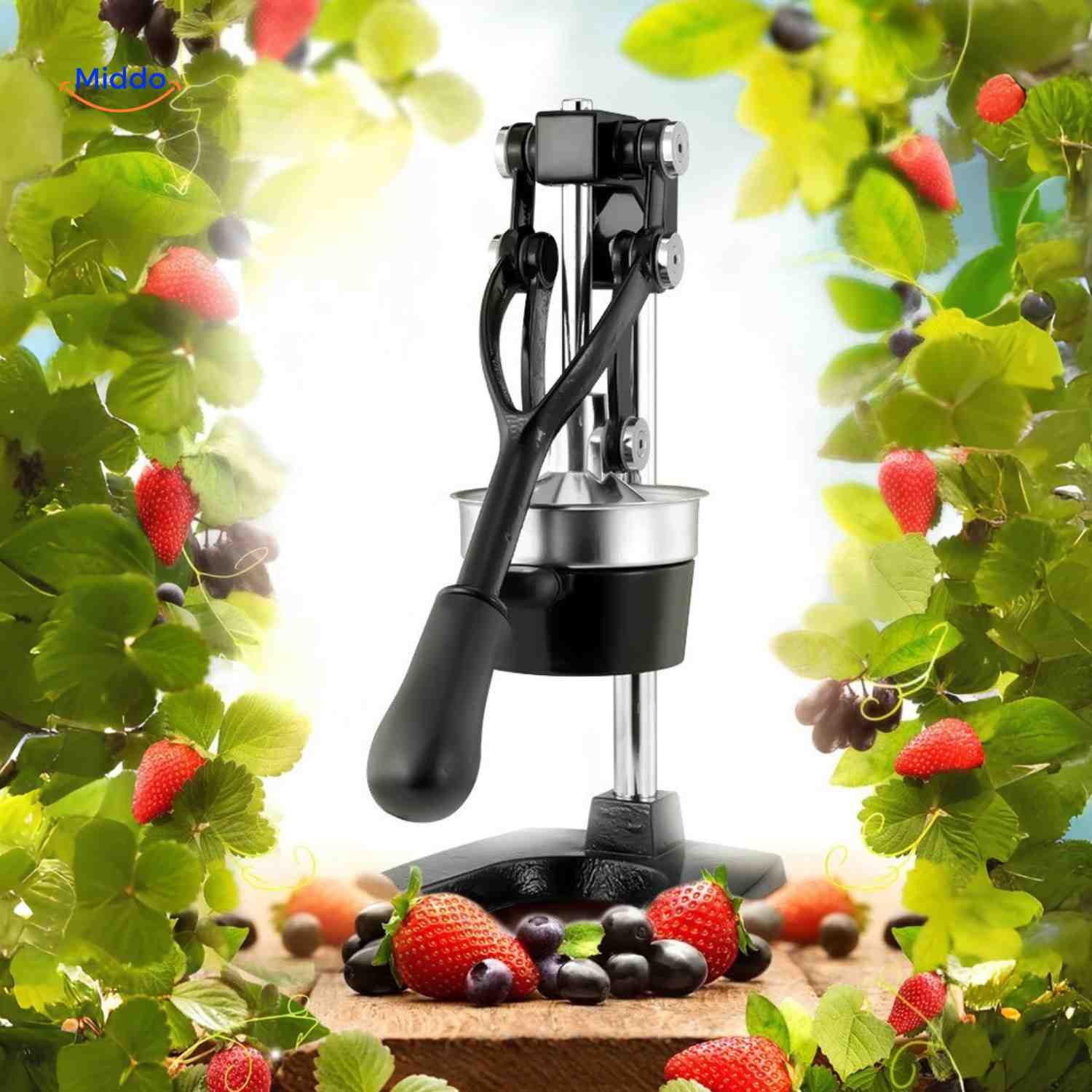 Citripress™ Juicer | Gietijzer, Citrus Pers & Vers Sap Gemakkelijk