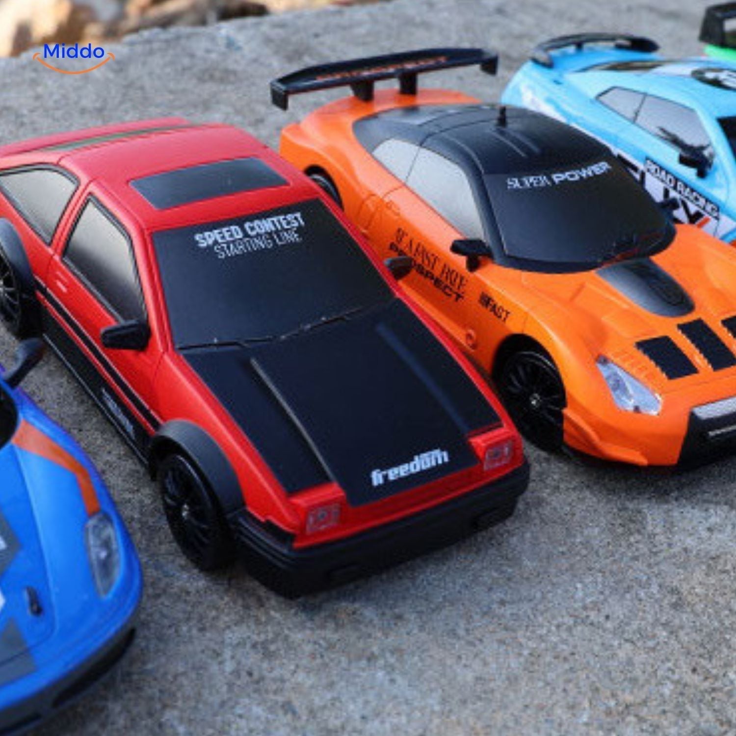 DriftMaster™ GTR | 4WD Drift RC Auto, Snelle Laadfunctie & Actie!