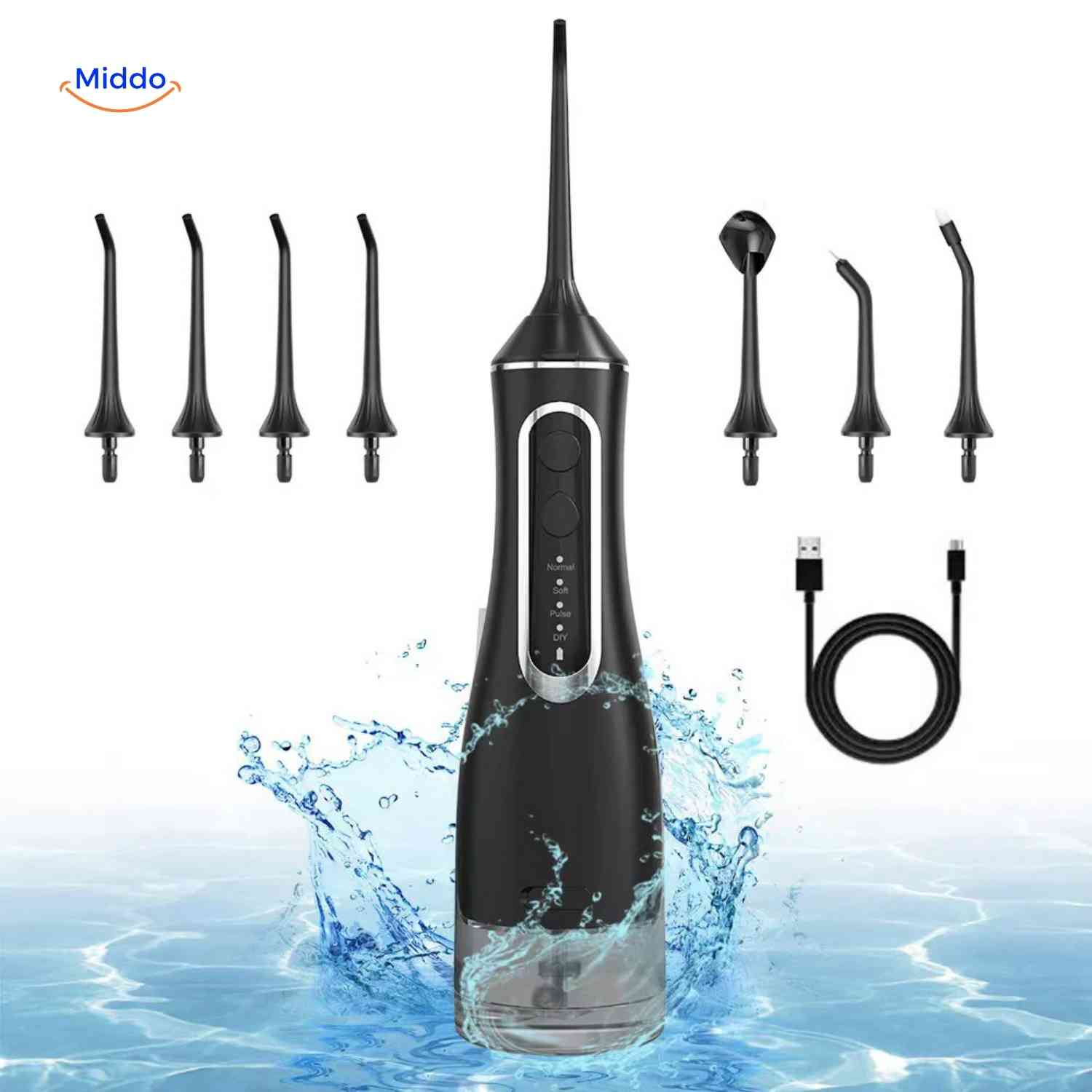 Flosso™ Waterflosser | Draadloos, Compact en Effectieve Reiniging