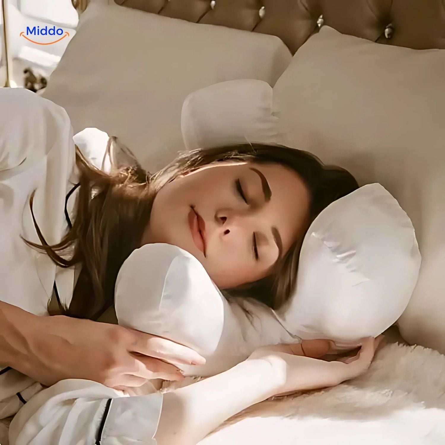 Glow™ Kussen | Anti-Rimpel Comfort voor een Stralende Huid!
