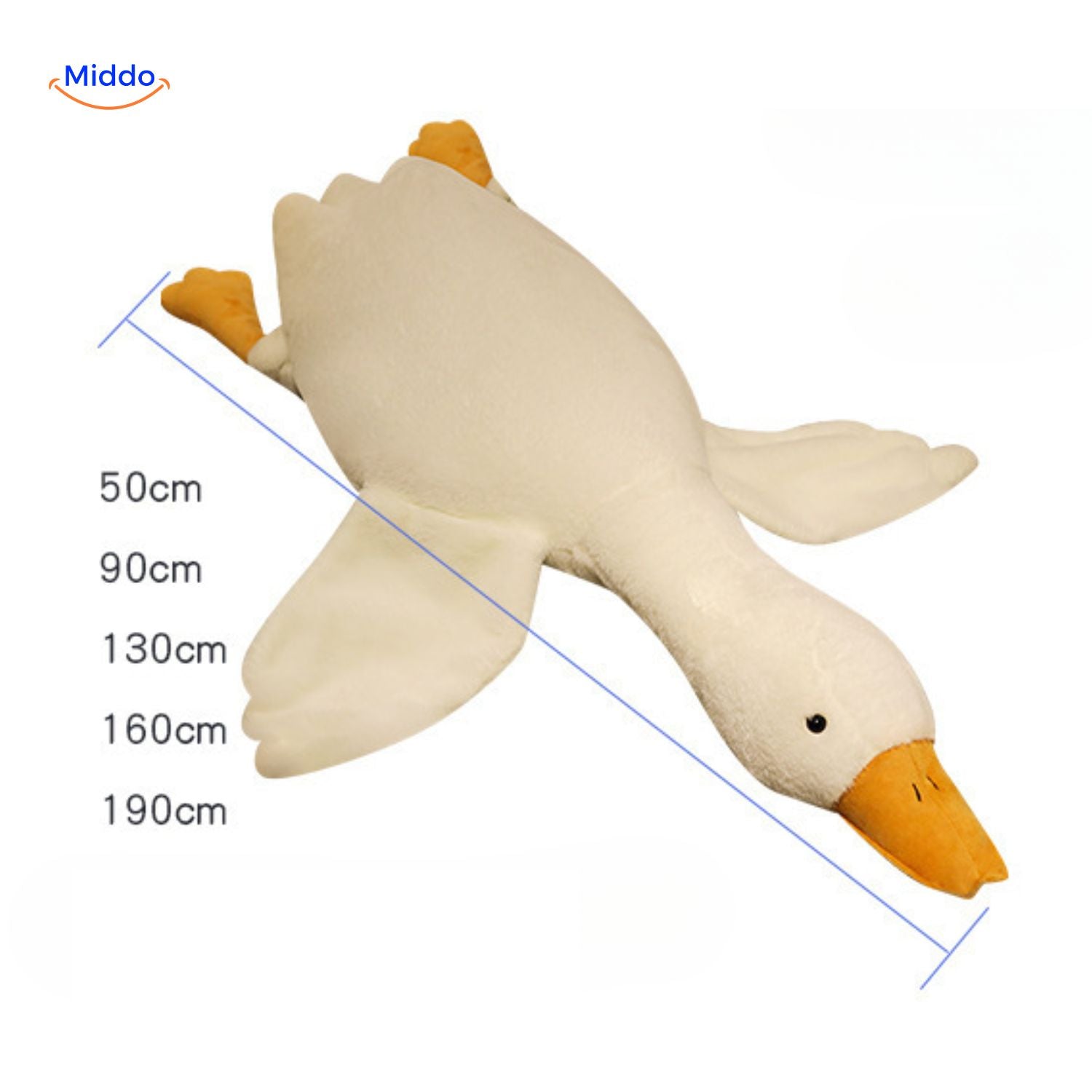 Goosy™ Kussen | Superzachte Grote Witte Gans, Perfecte Slaapgenoot!