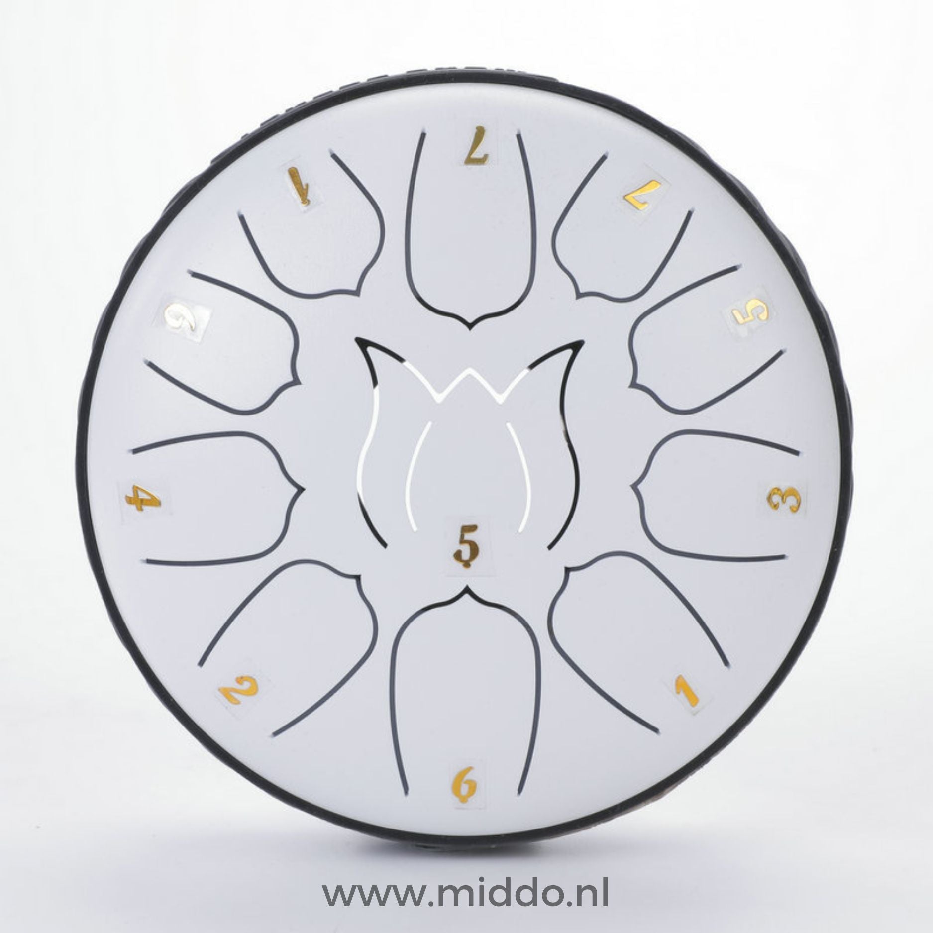 Harmonii KlankOase™ Steel Tongue Drum – Magisch Klankschaalgeluid voor Rust, Meditatie & Creatieve Expressie