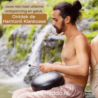 Harmonii KlankOase™ Steel Tongue Drum – Magisch Klankschaalgeluid voor Rust, Meditatie & Creatieve Expressie