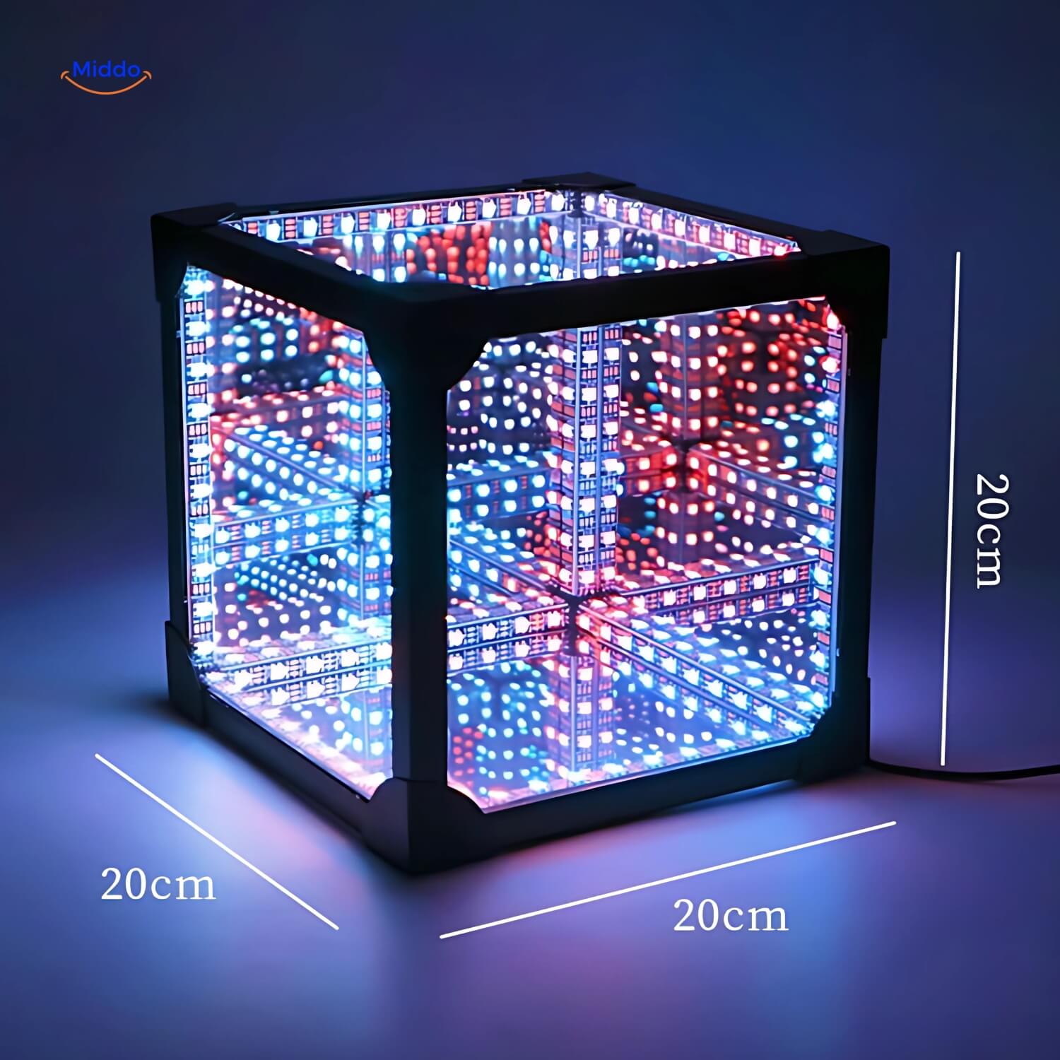 Infinity 3 Light Sphere™ | Ontdek een Eindeloze Wereld van Licht en Illusie